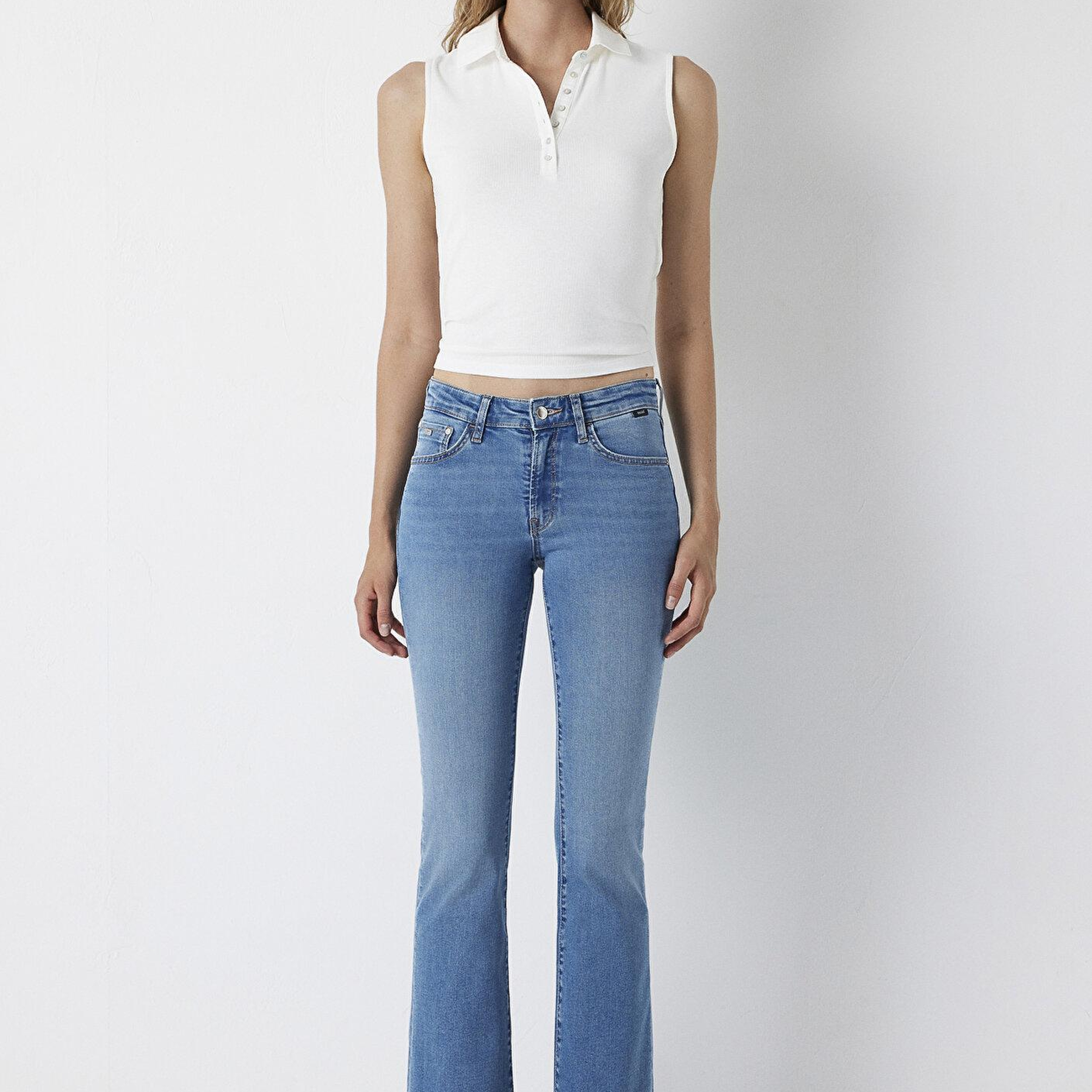 Mavi Molly Premium Blue Indigo Mavisi Jean Pantolon 10136A3925