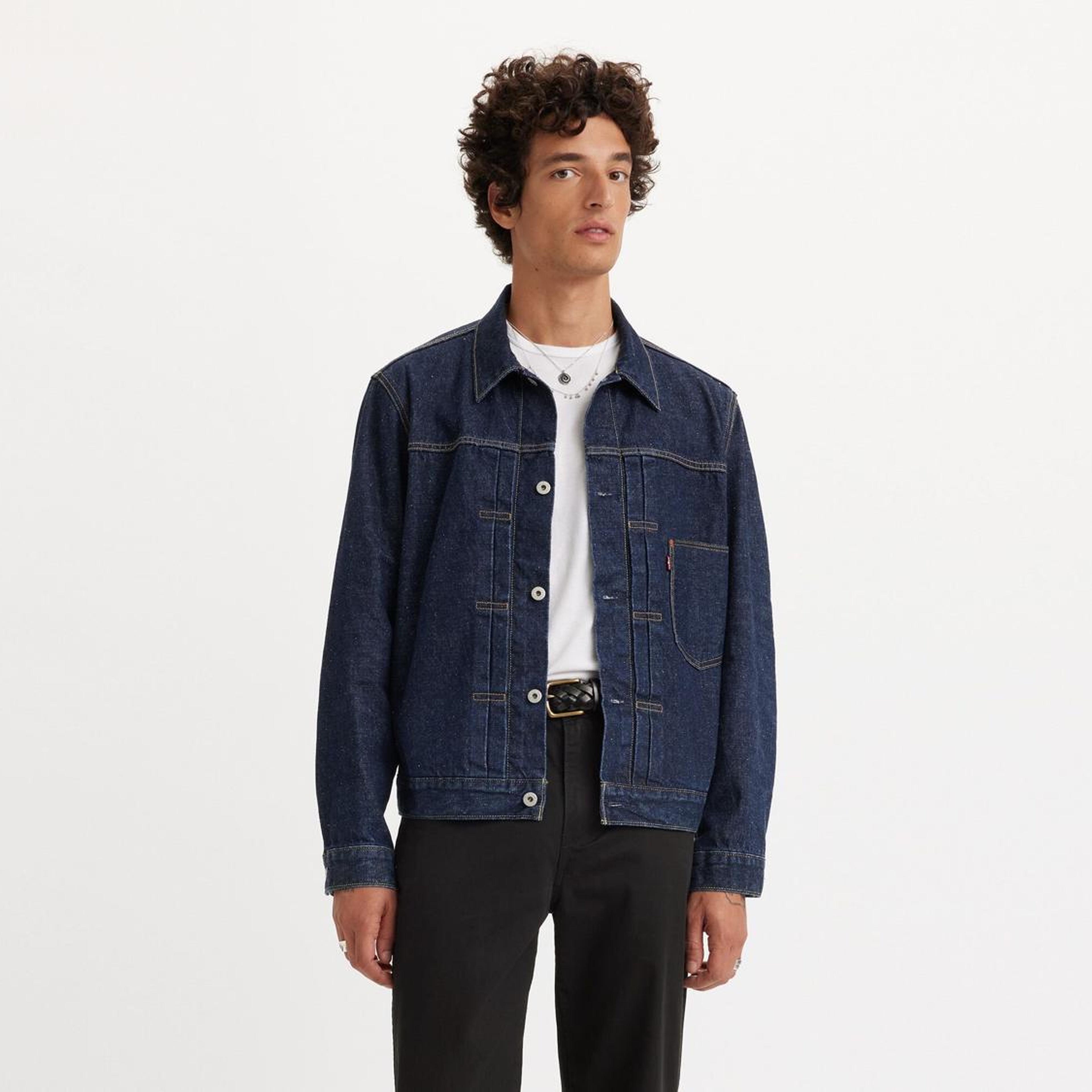 Type I Trucker Selvedge Denim Jean Ceket