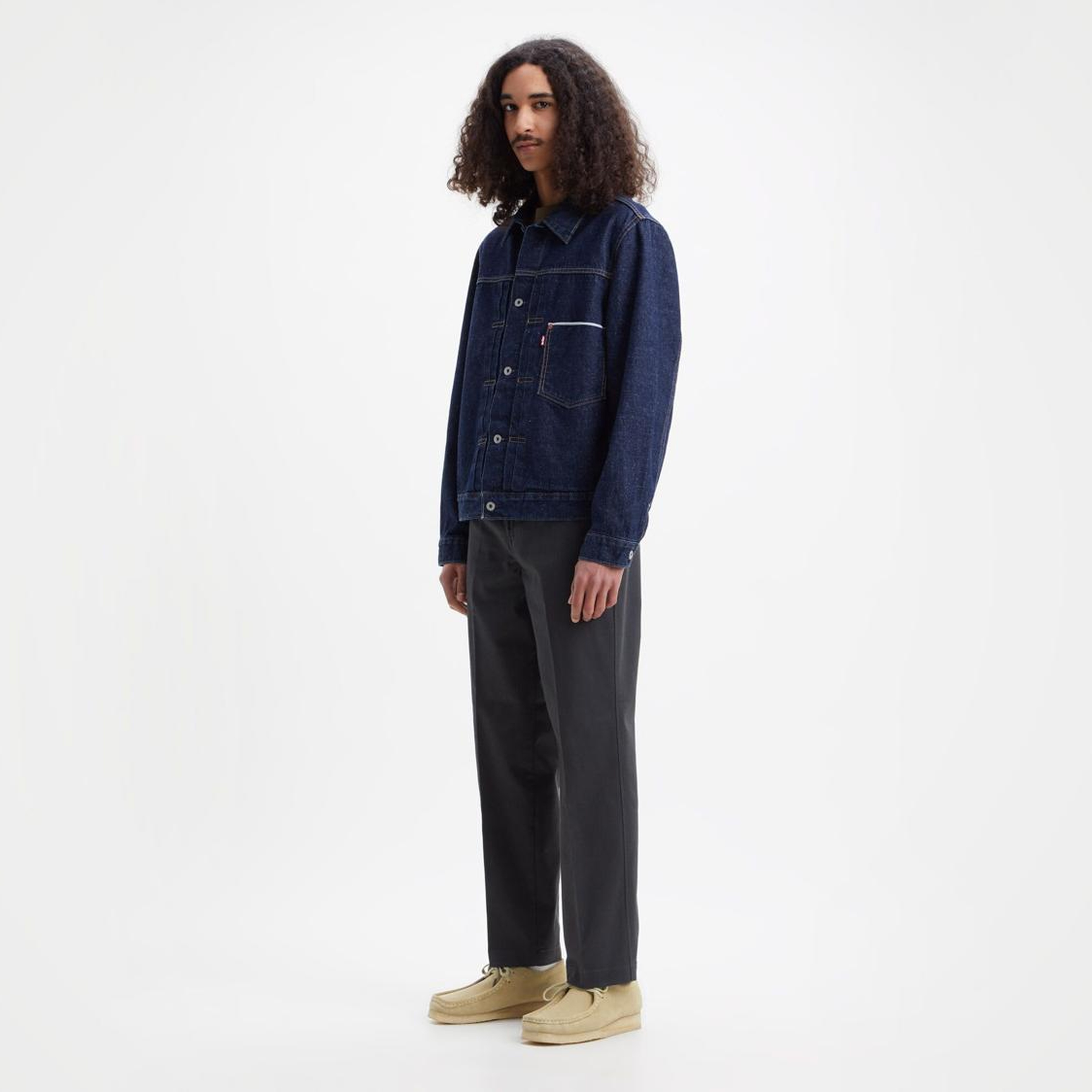 Type I Trucker Selvedge Denim Jean Ceket