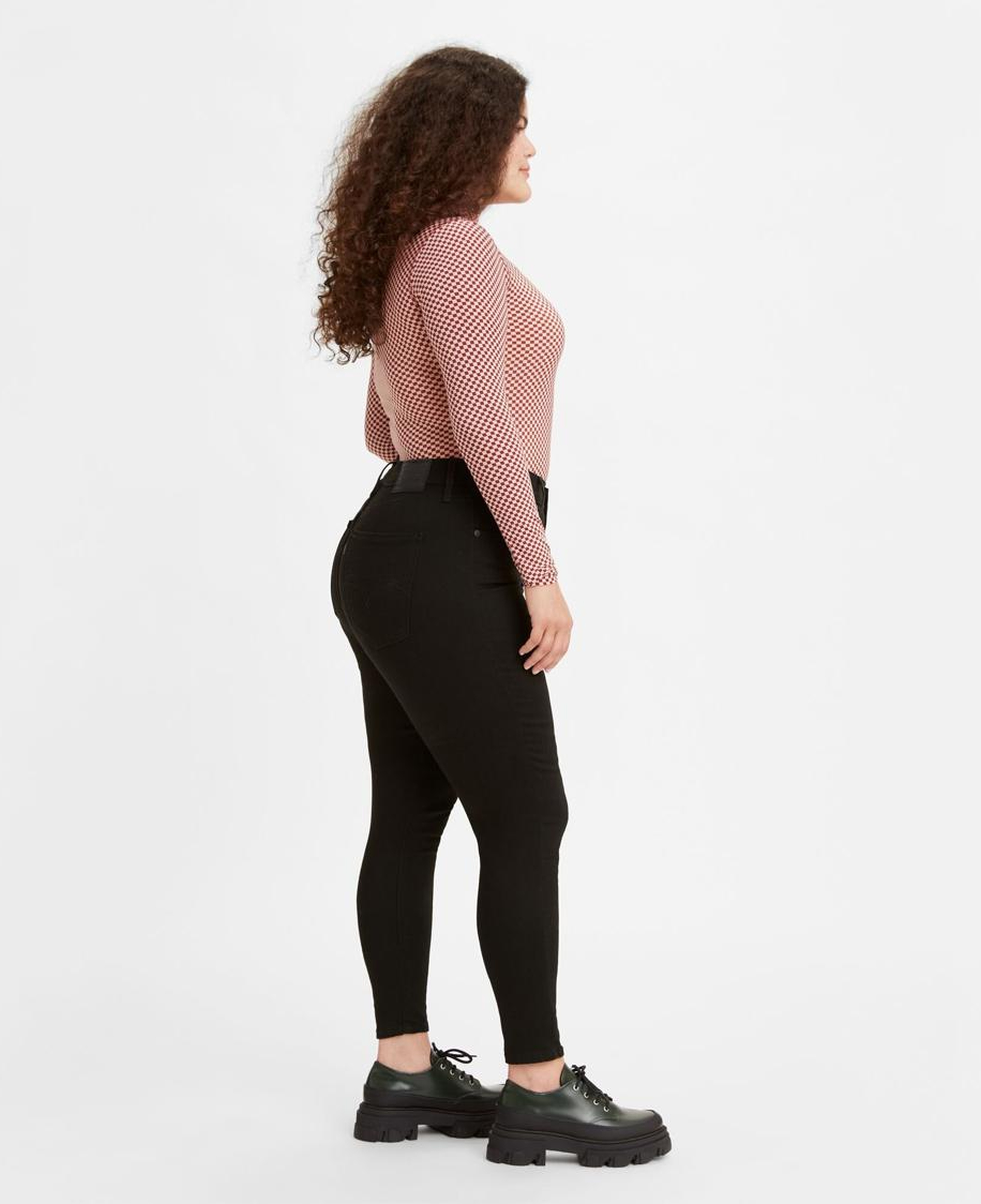 Mile High Super Skinny Kadın Jean Pantolon - Black Celestial