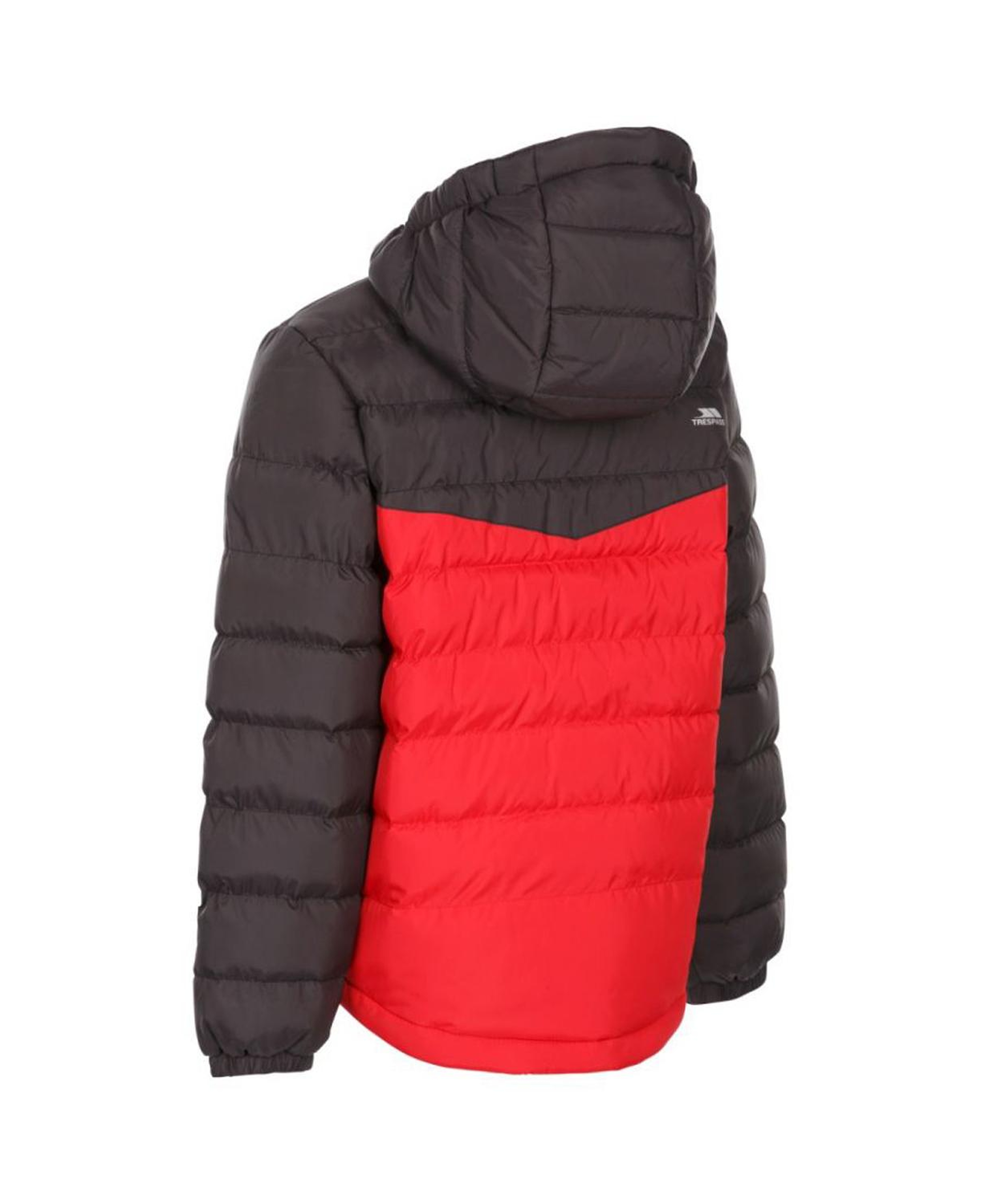 Trespass Oskar - Padded Unisex Çocuk Kırmızı Outdoor Ceketi