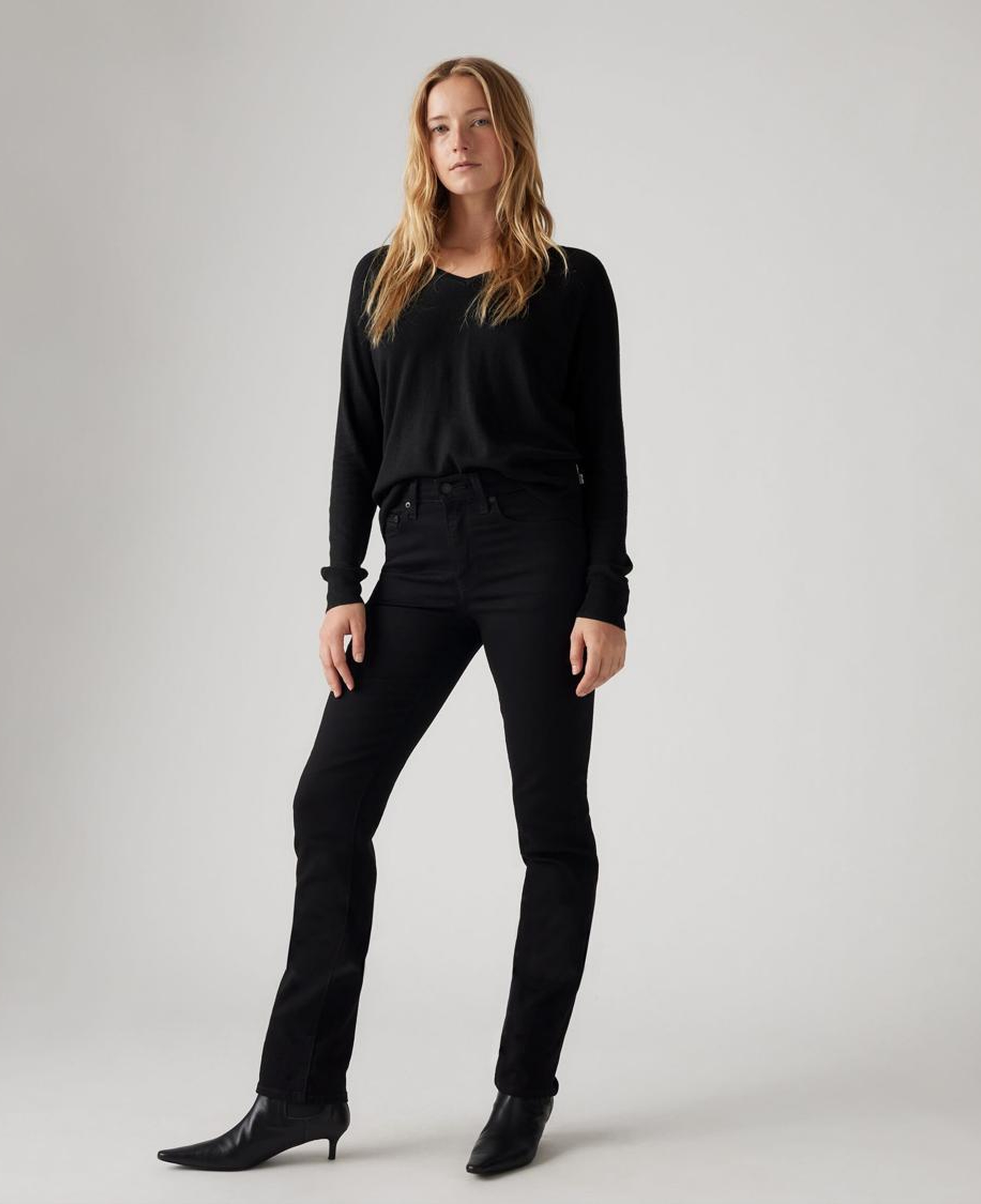 724™ High Rise Straight Kadın Jean Pantolon - Midnight Gaze