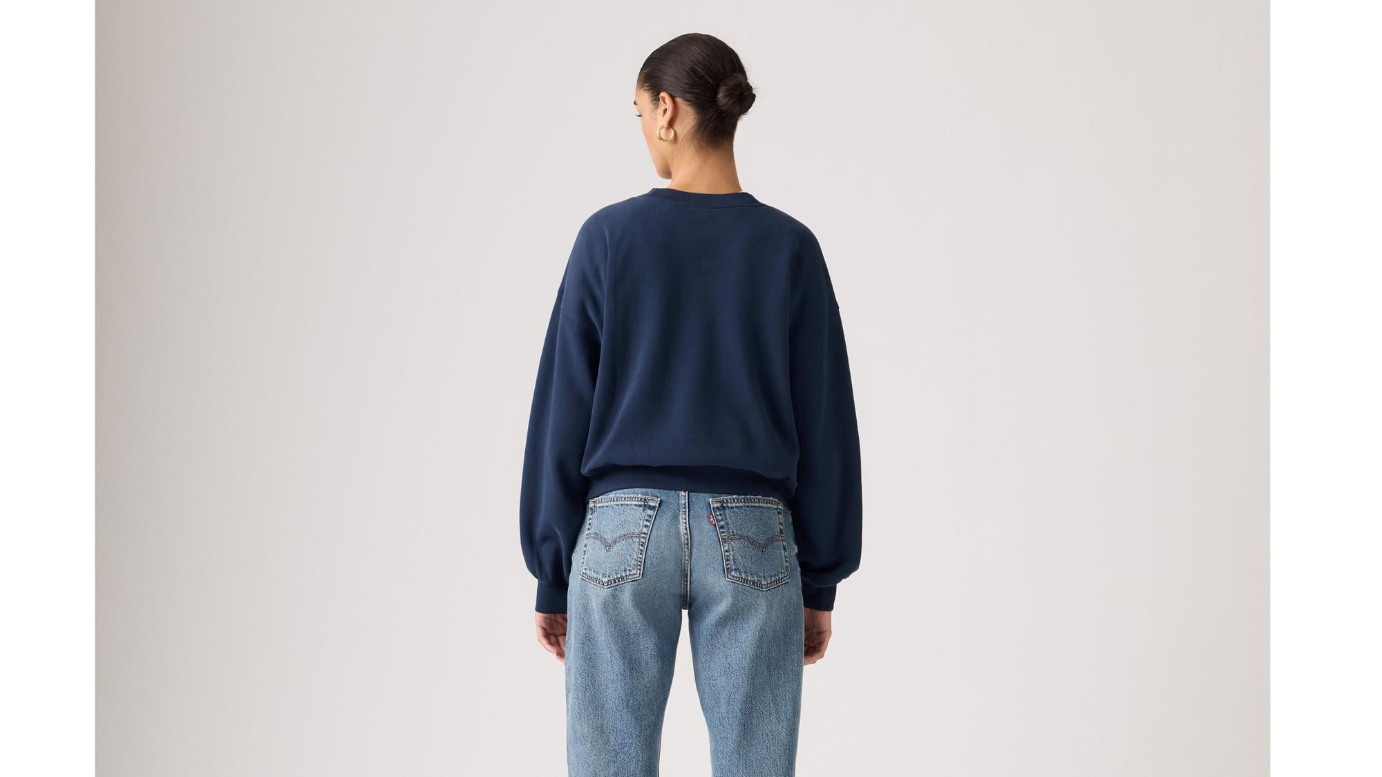 Graphic Vintage Boxy Sweatshirt