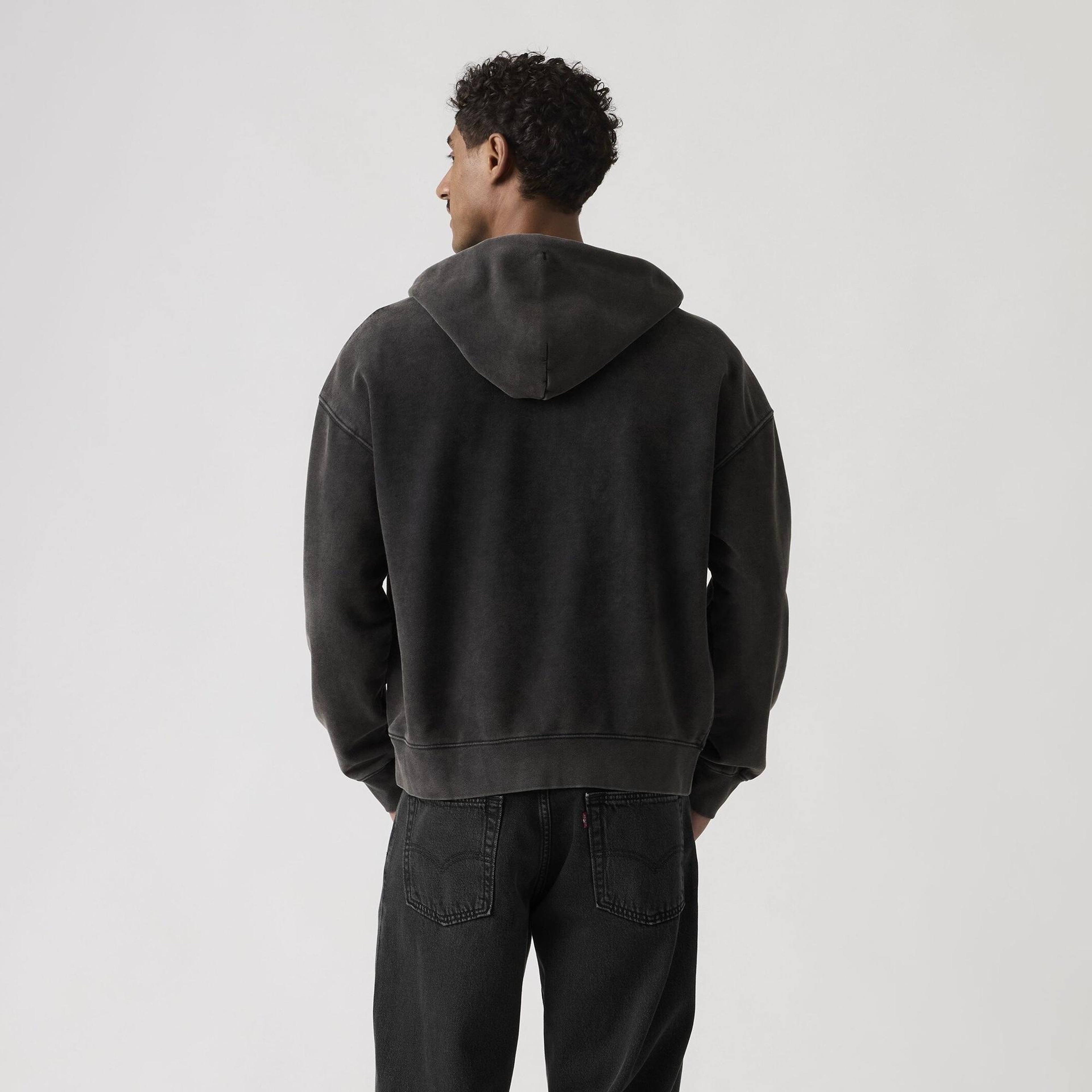 Hayes Boxy Fermuarlı Sweatshirt