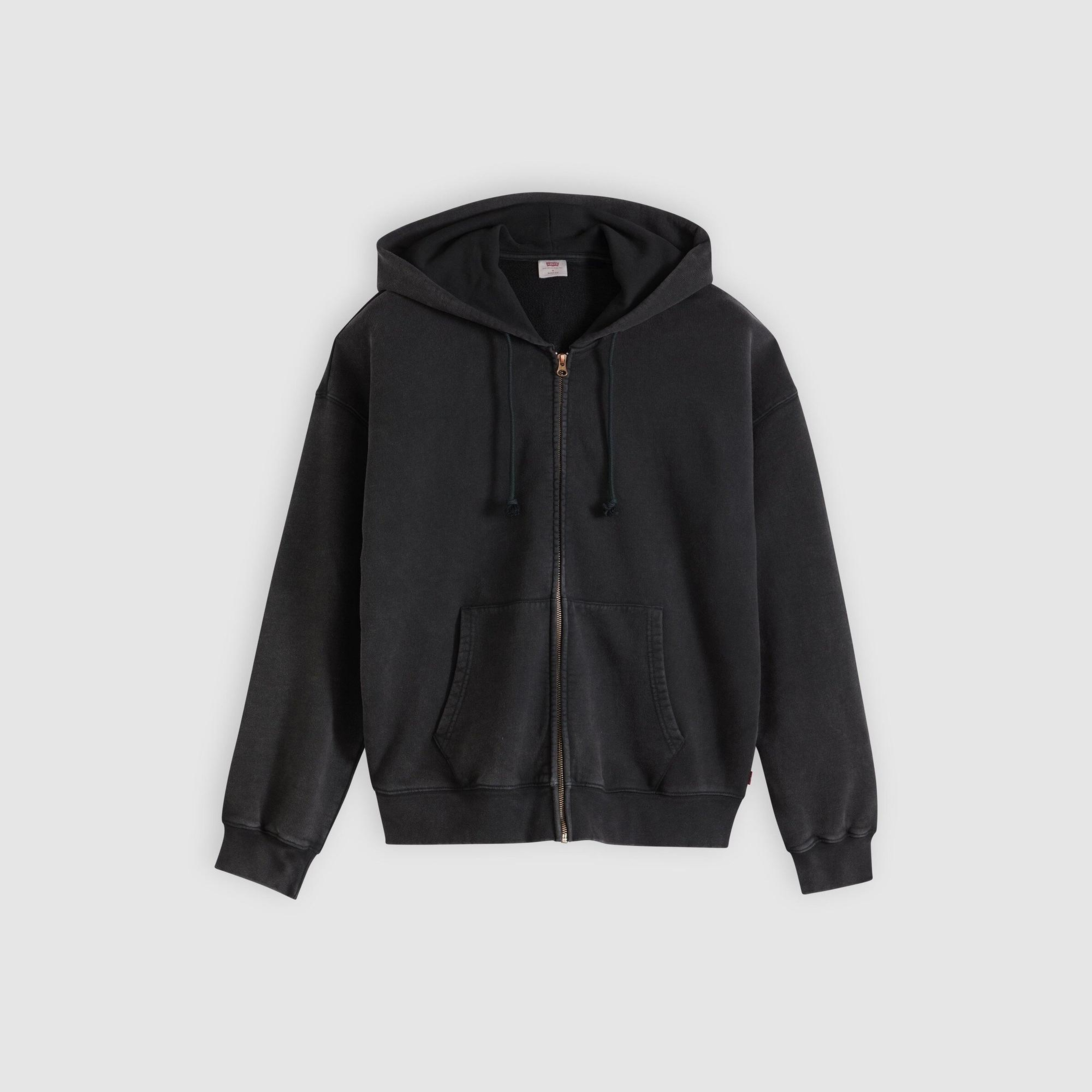 Hayes Boxy Fermuarlı Sweatshirt