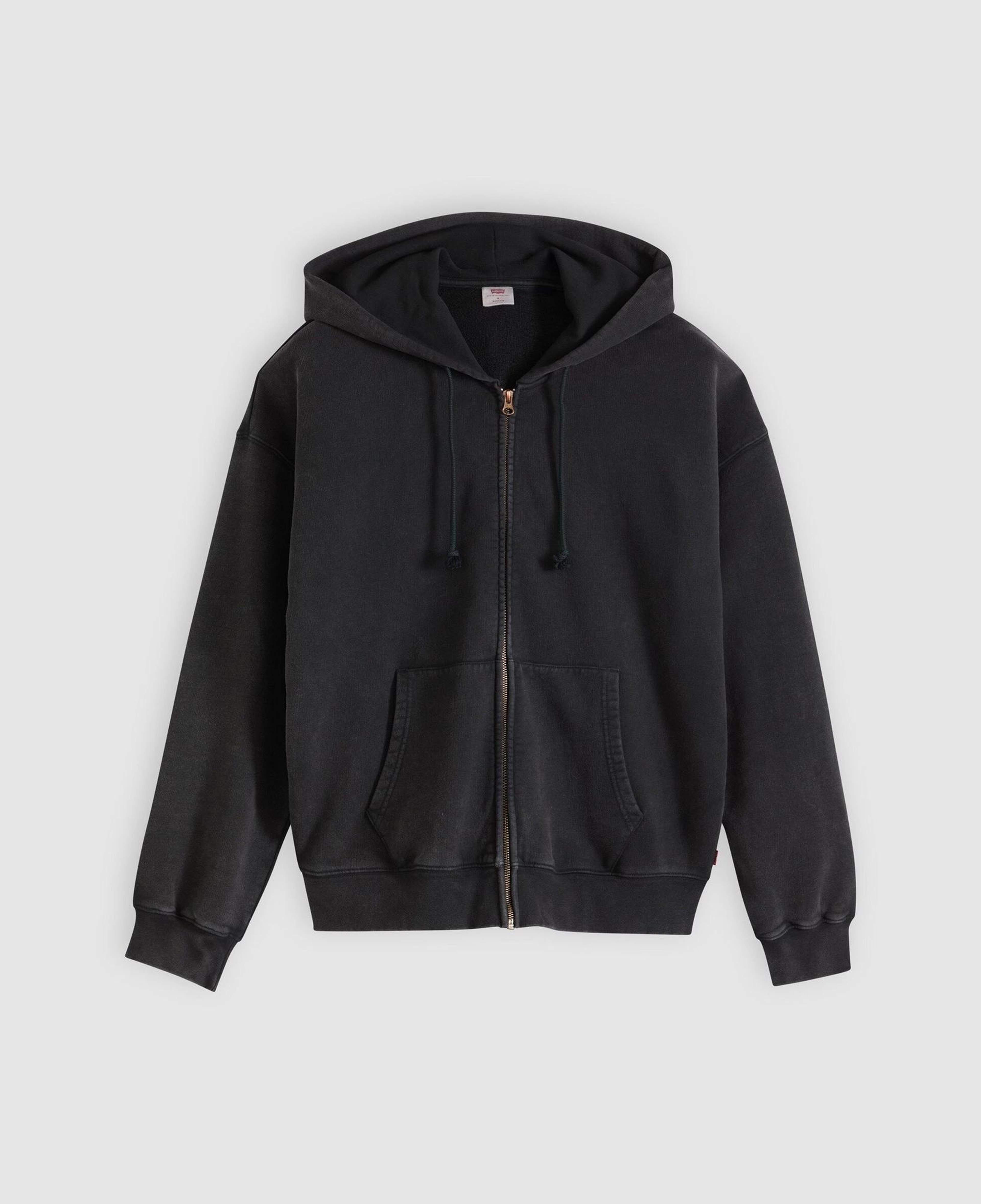 Hayes Boxy Fermuarlı Sweatshirt