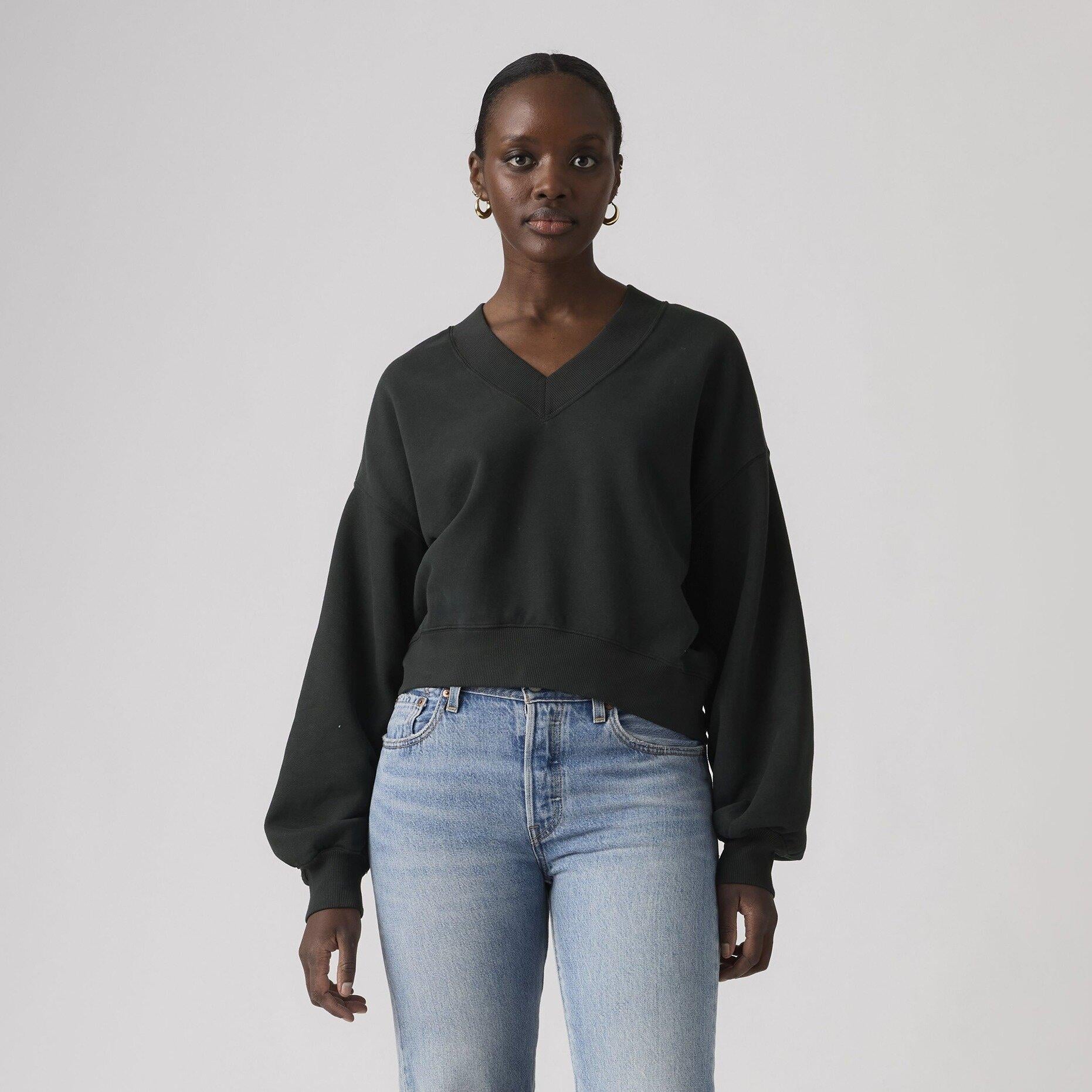 Vintage V Yaka Sweatshirt