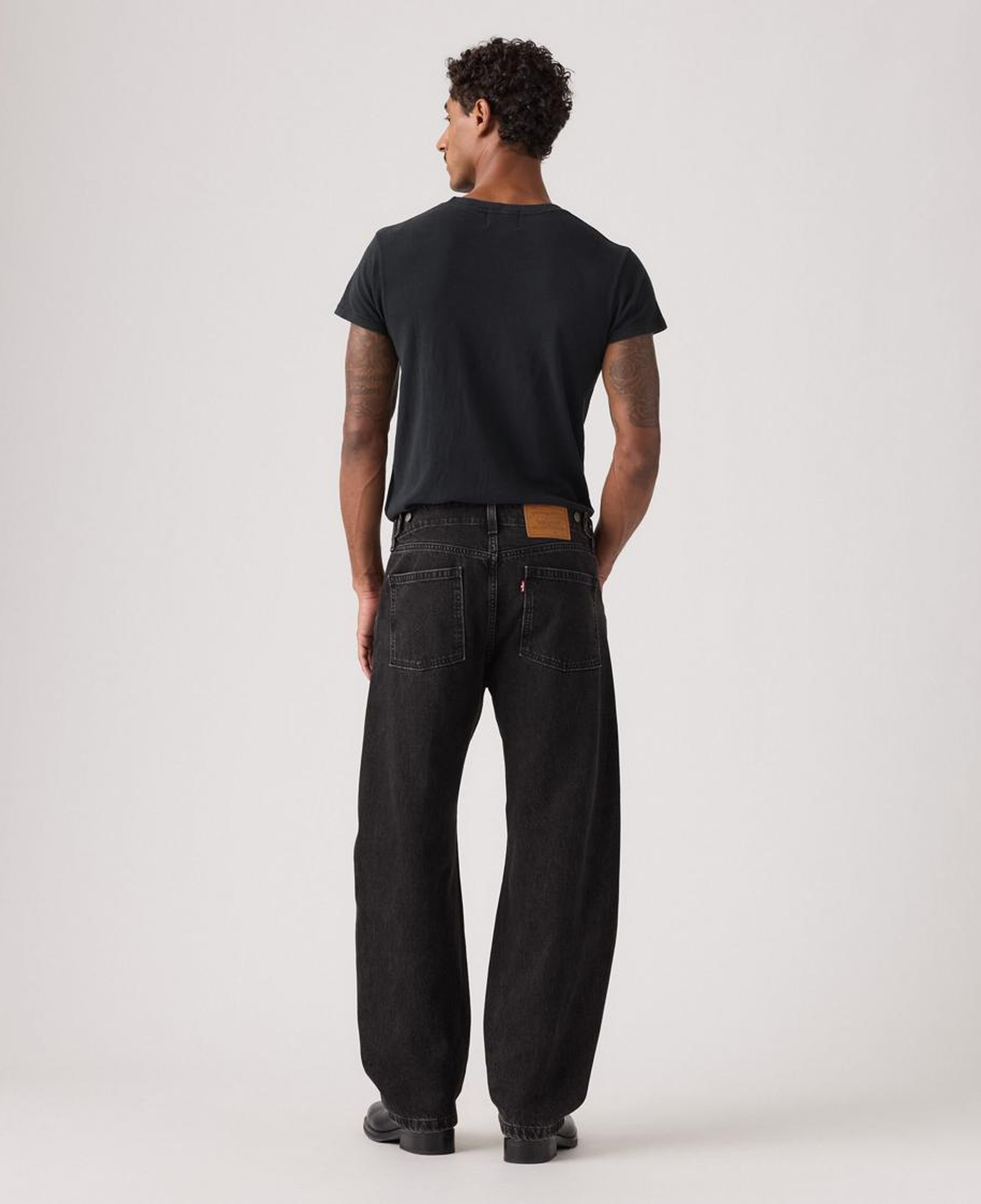 Baggy Barrel Erkek Jean Pantolon - Forget Me Nots