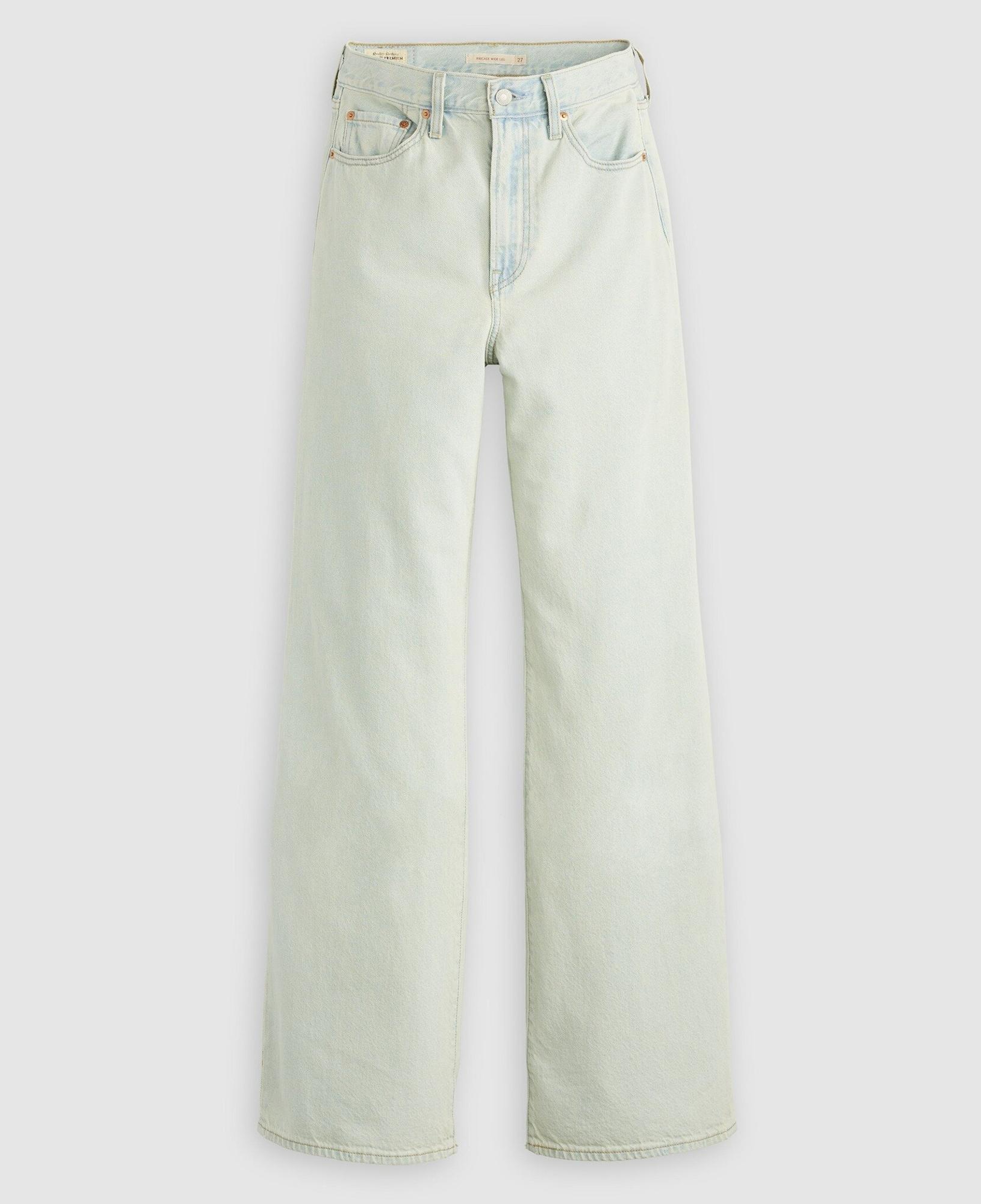 Ribcage Wide Leg Kadın Jean Pantolon