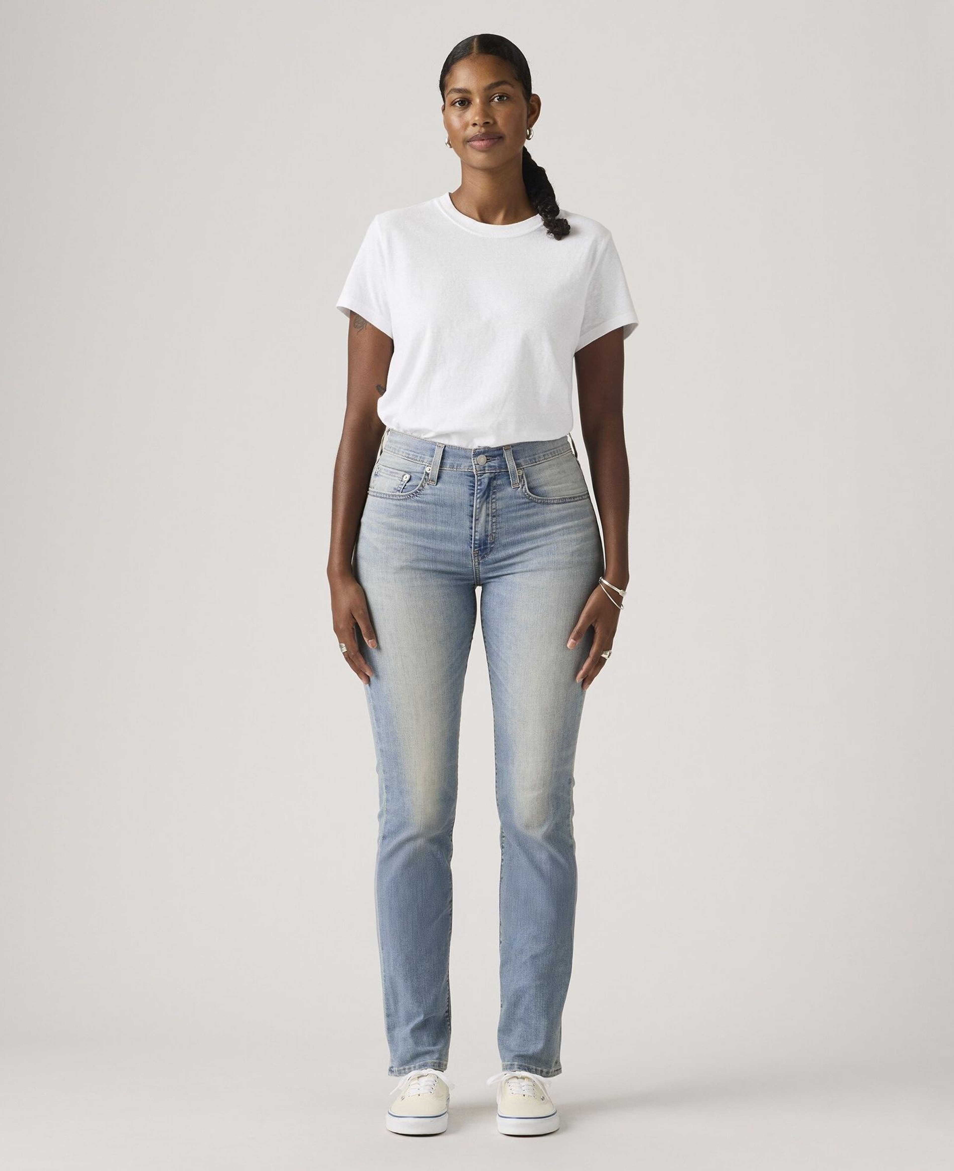 724™ High Rise Straight Lightweight Kadın Jean Pantolon - Slipped In Cool