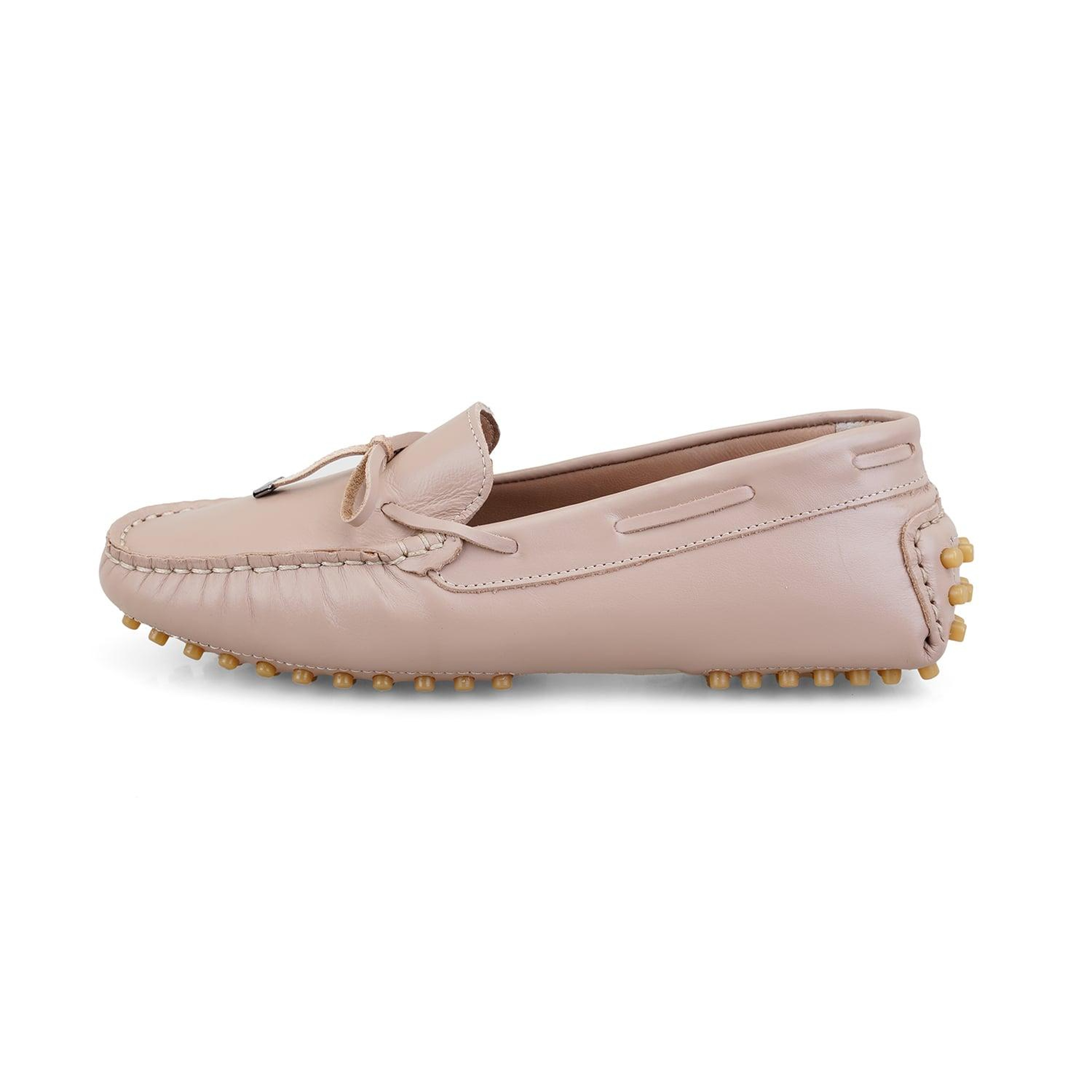 Kadın Taba Deri Loafer