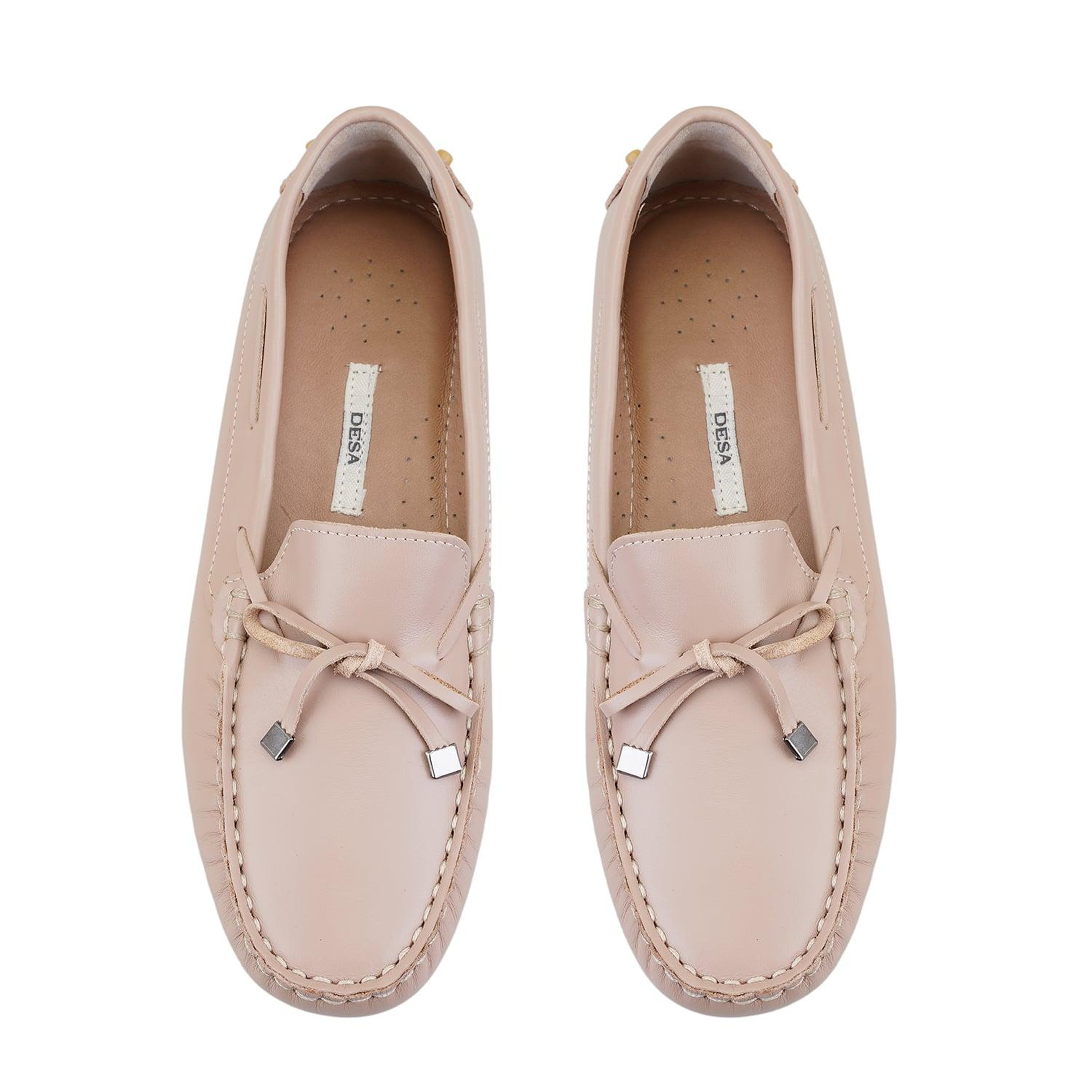 Kadın Taba Deri Loafer