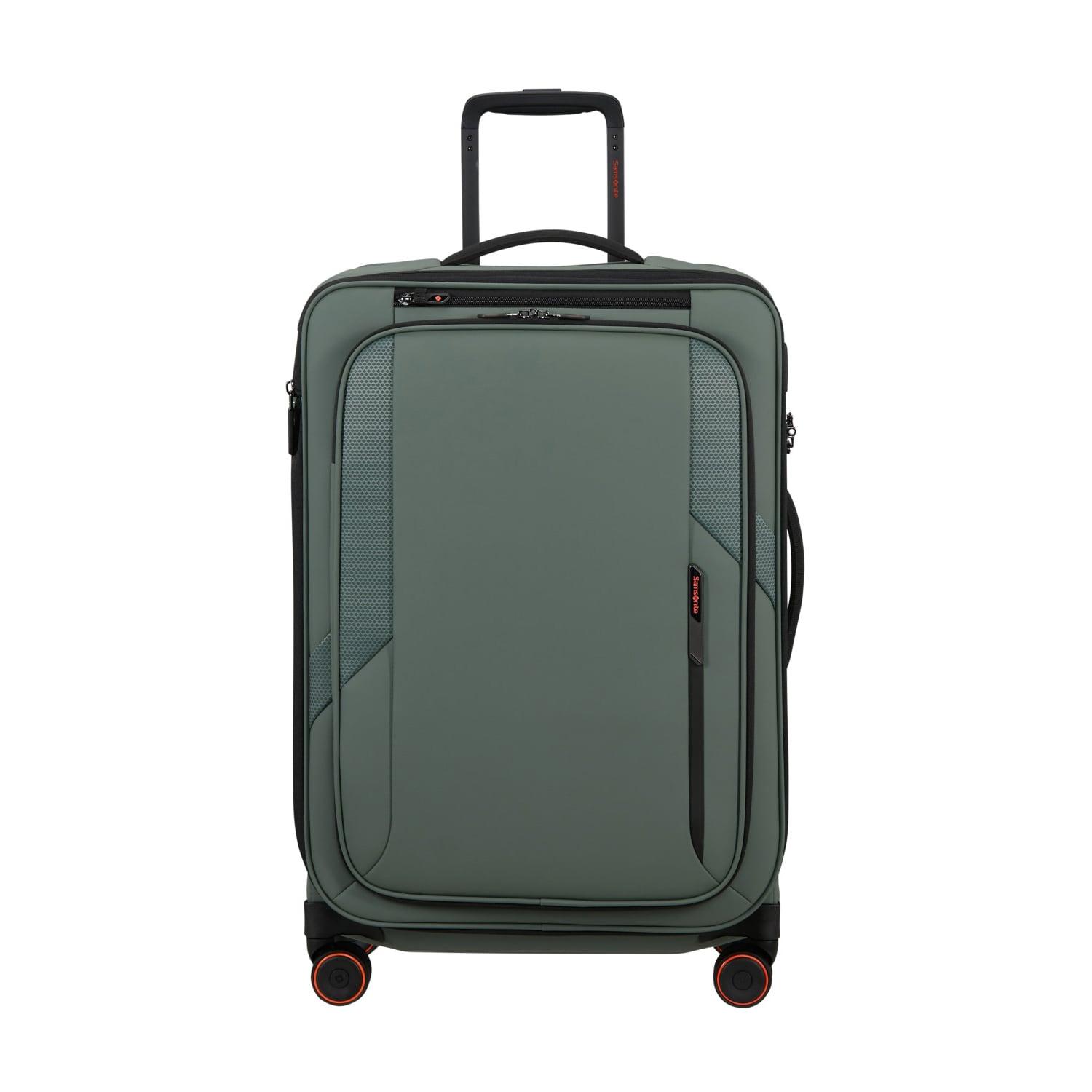 Samsonite Glazed - Spinner Yeşil 67/24 Körüklü Orta Boy Valiz