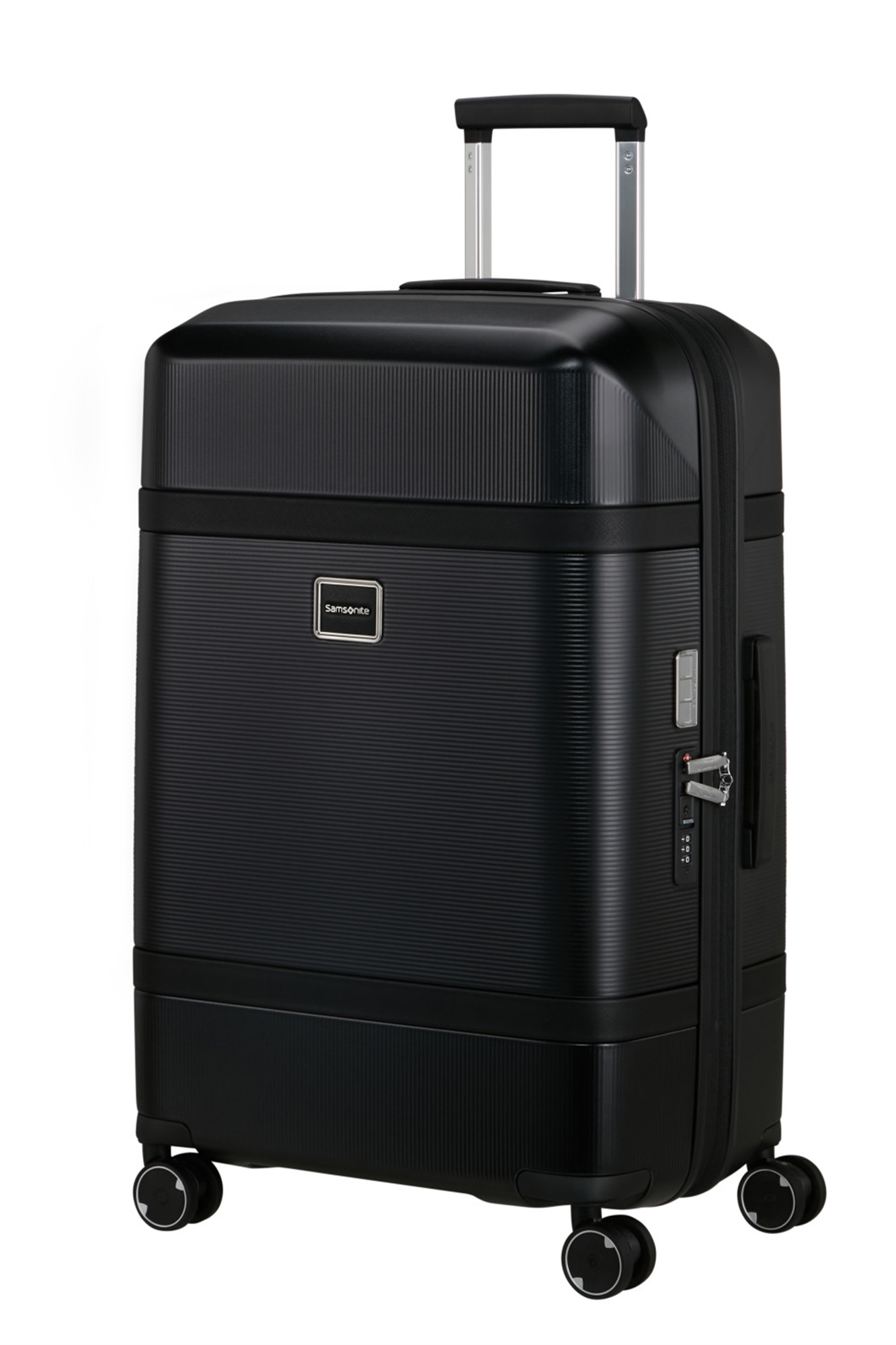 Samsonite Image Siyah - 4 Tekerlekli Körüklü 69/25 Orta Boy Valiz