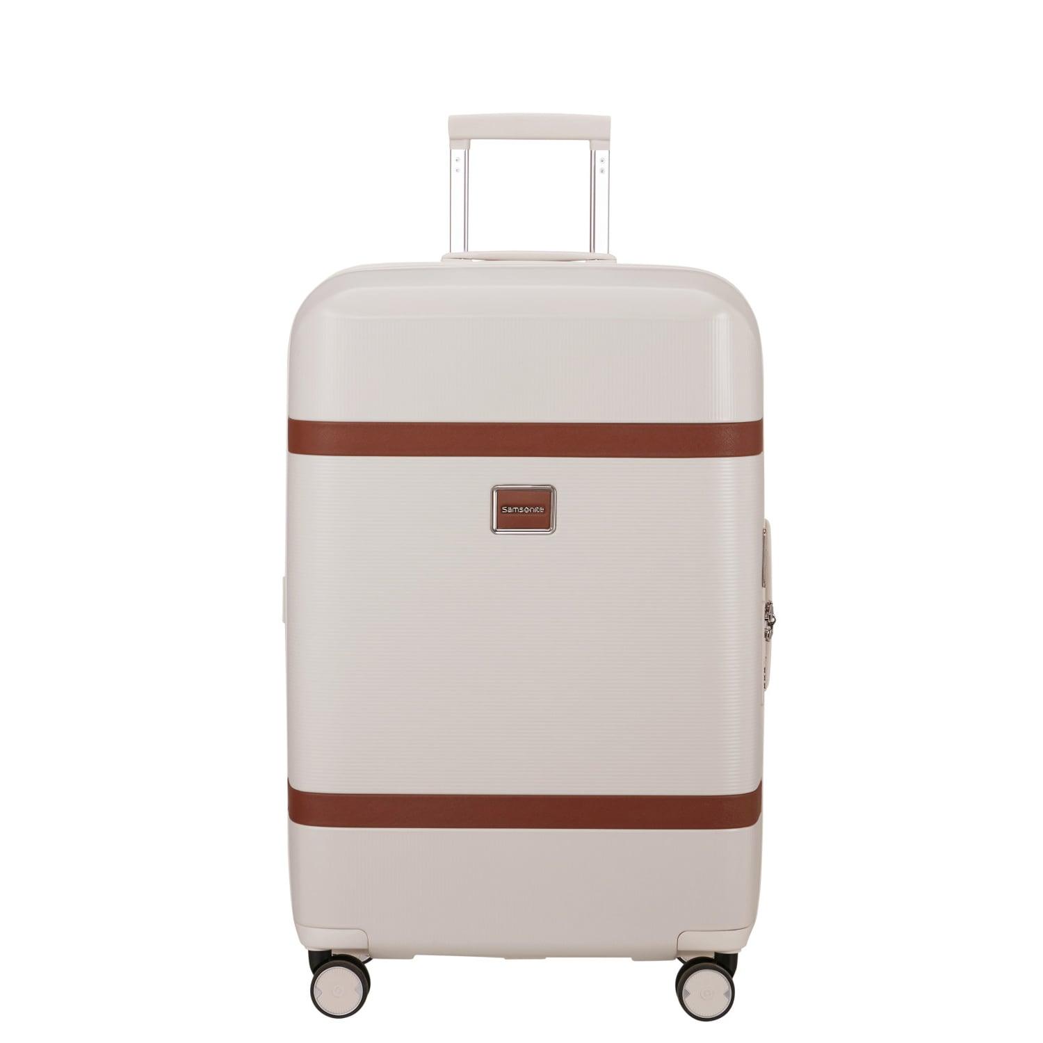 Samsonite Image Kırık Beyaz - 4 Tekerlekli Körüklü 69/25 Orta Boy Valiz