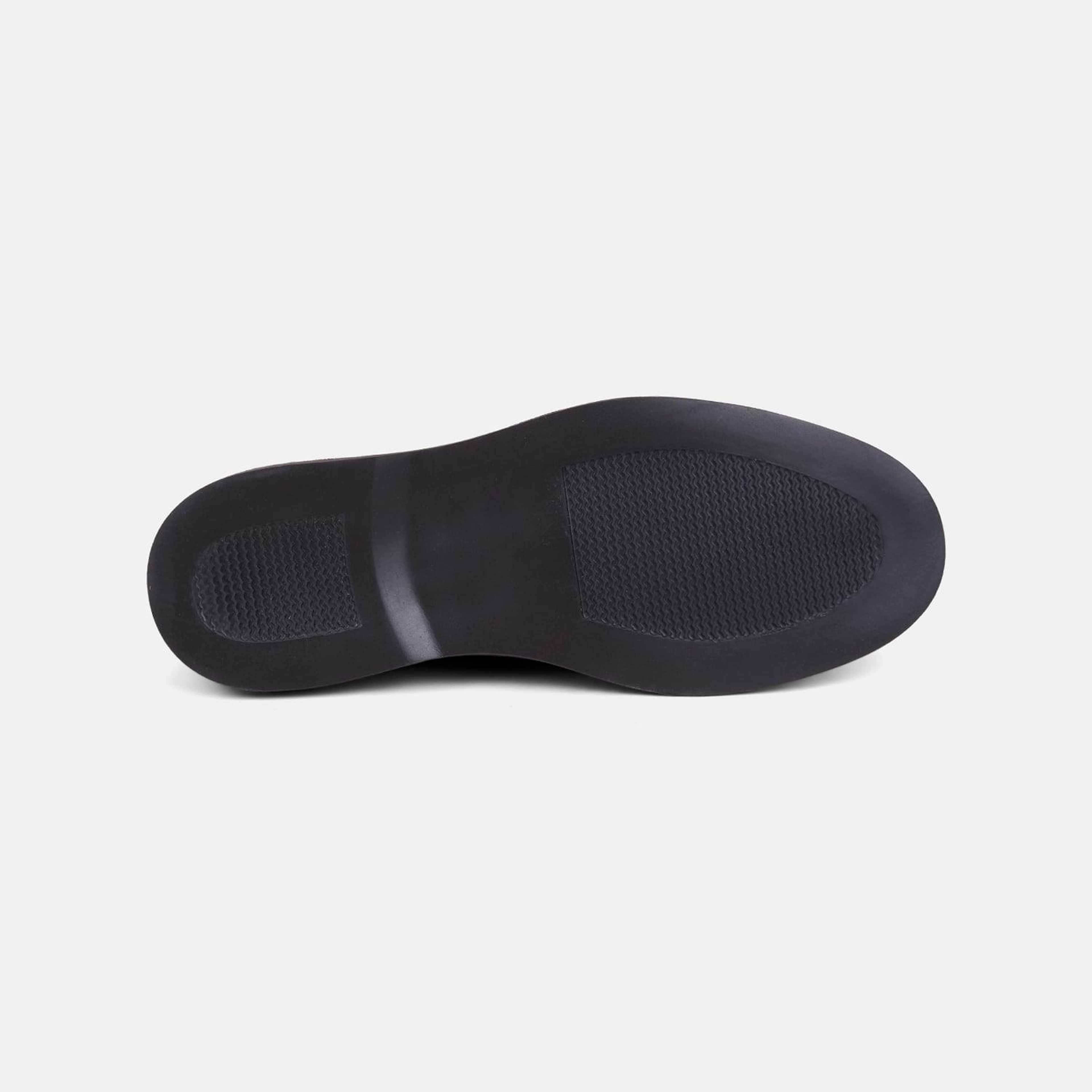 Erkek Acı Kahve Günlük Klasik Süet Loafer