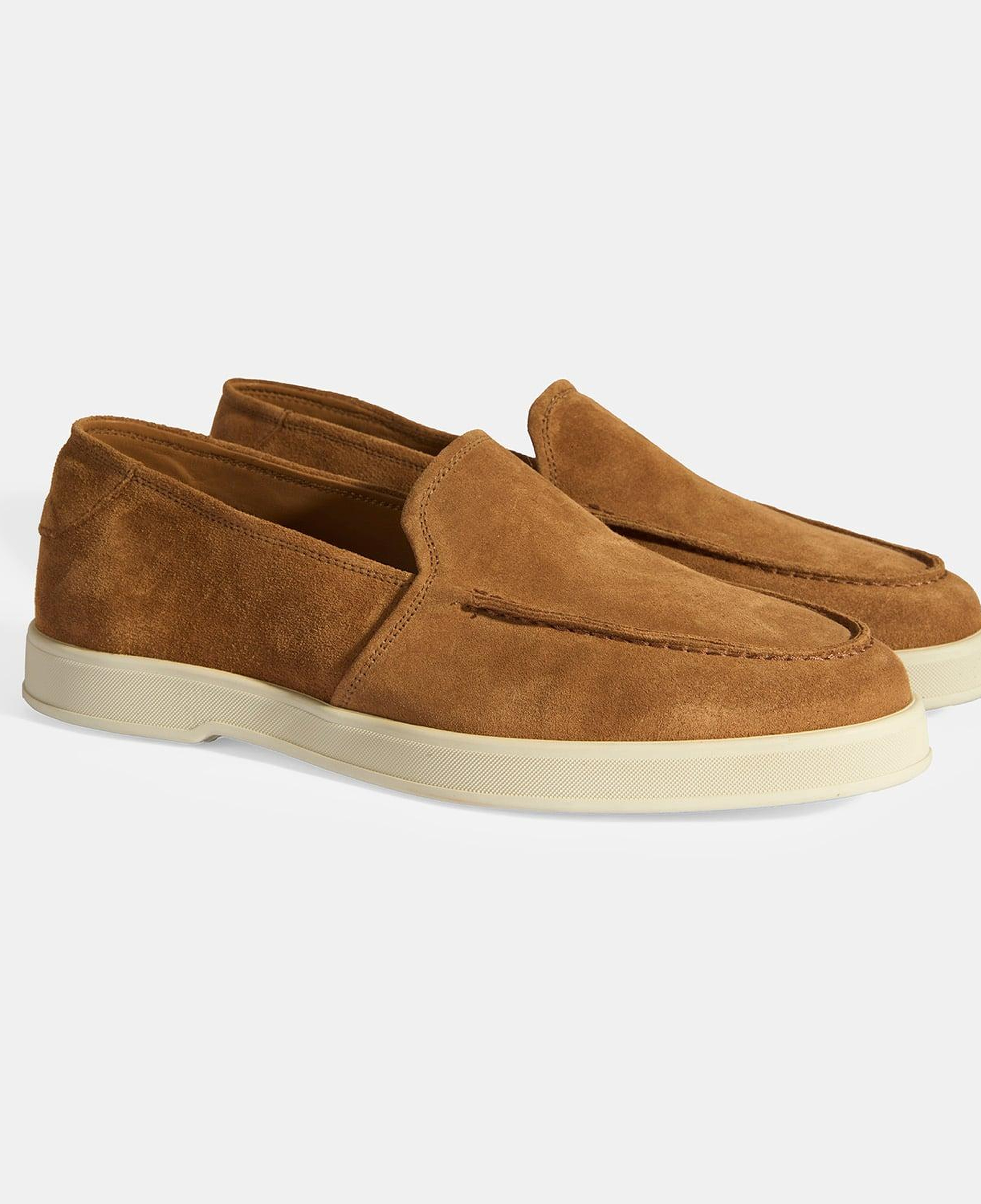 Peraleda Taba Erkek Slip-On Süet Loafer