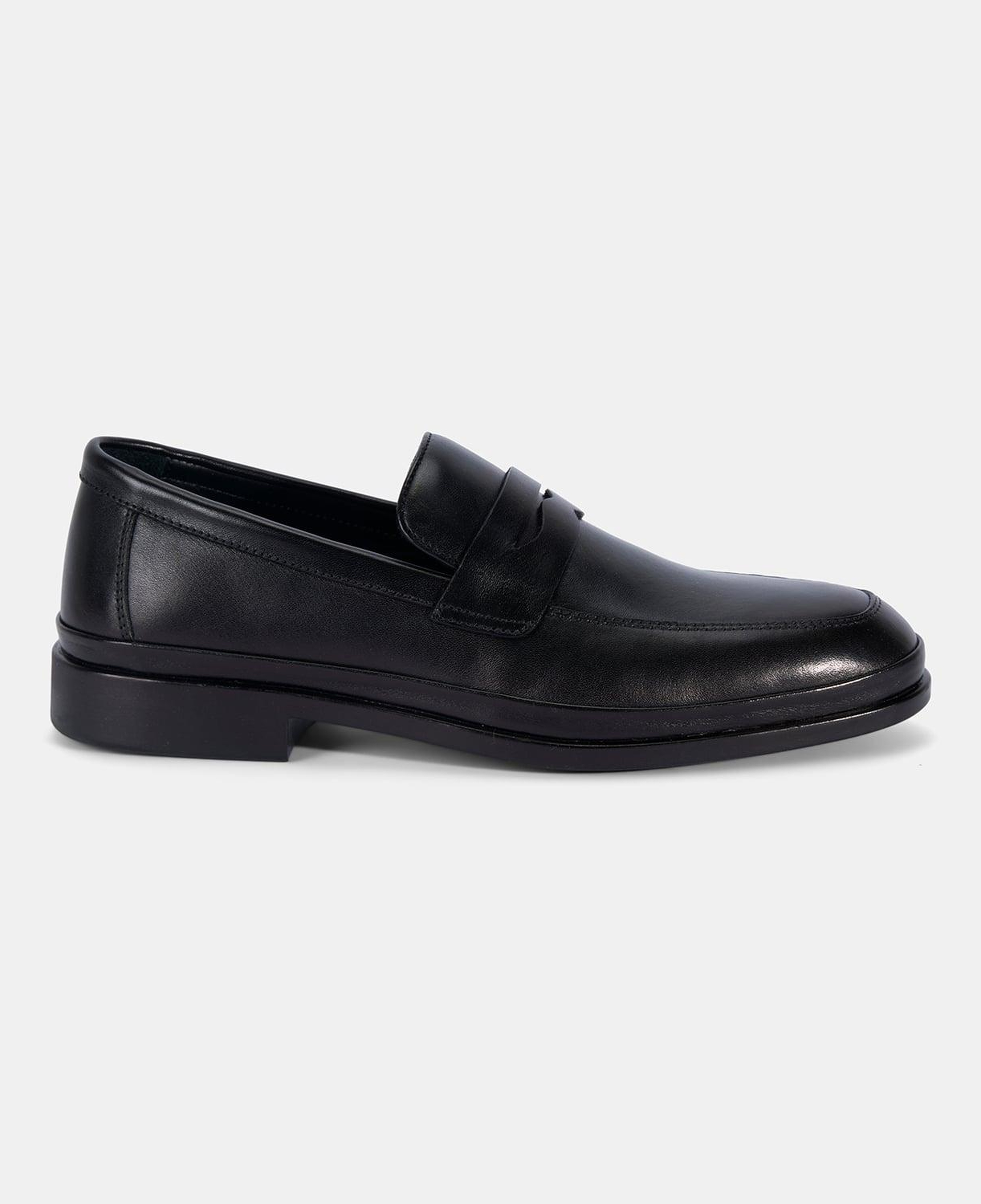 Erkek Siyah DesaComfort Deri Loafer