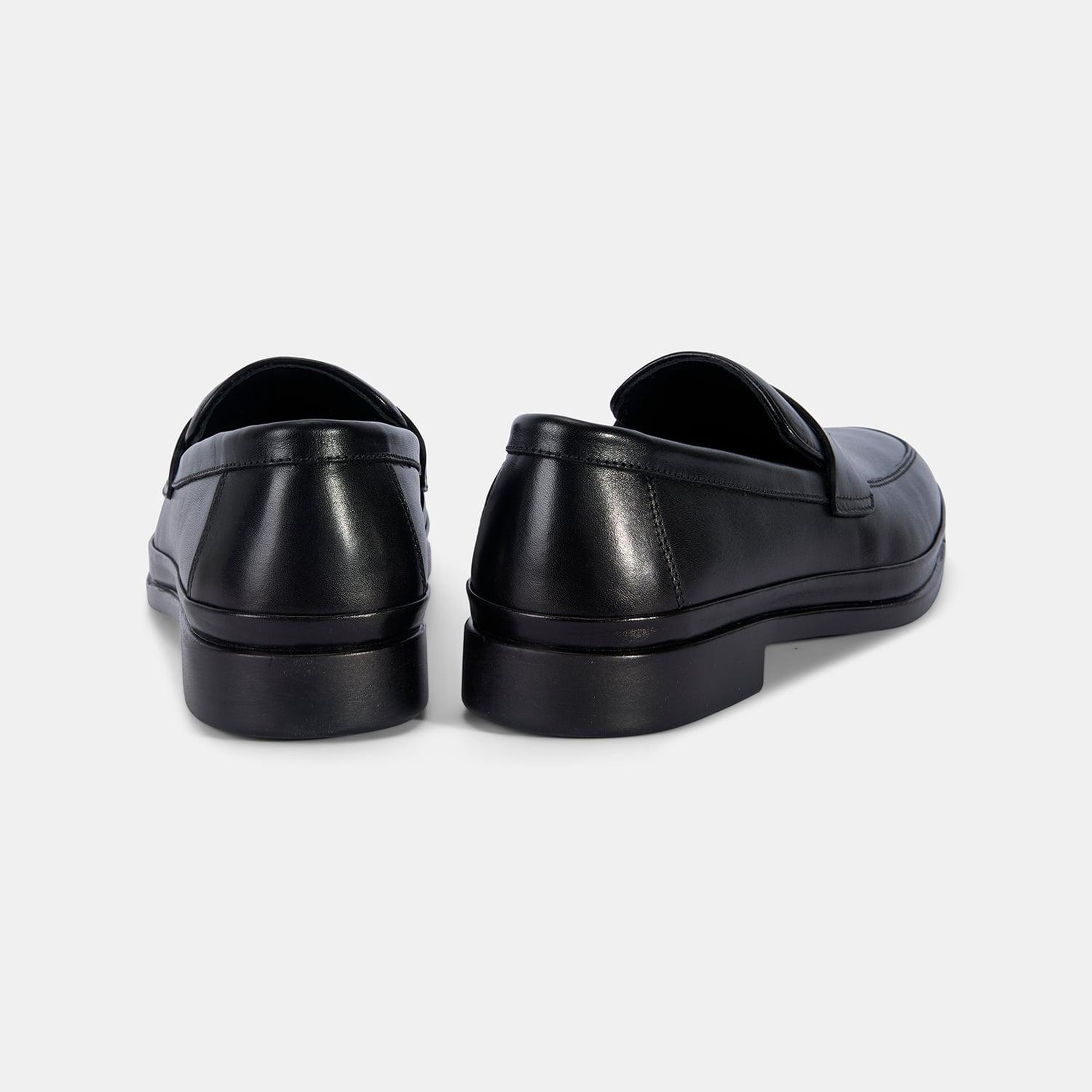 Erkek Siyah DesaComfort Deri Loafer
