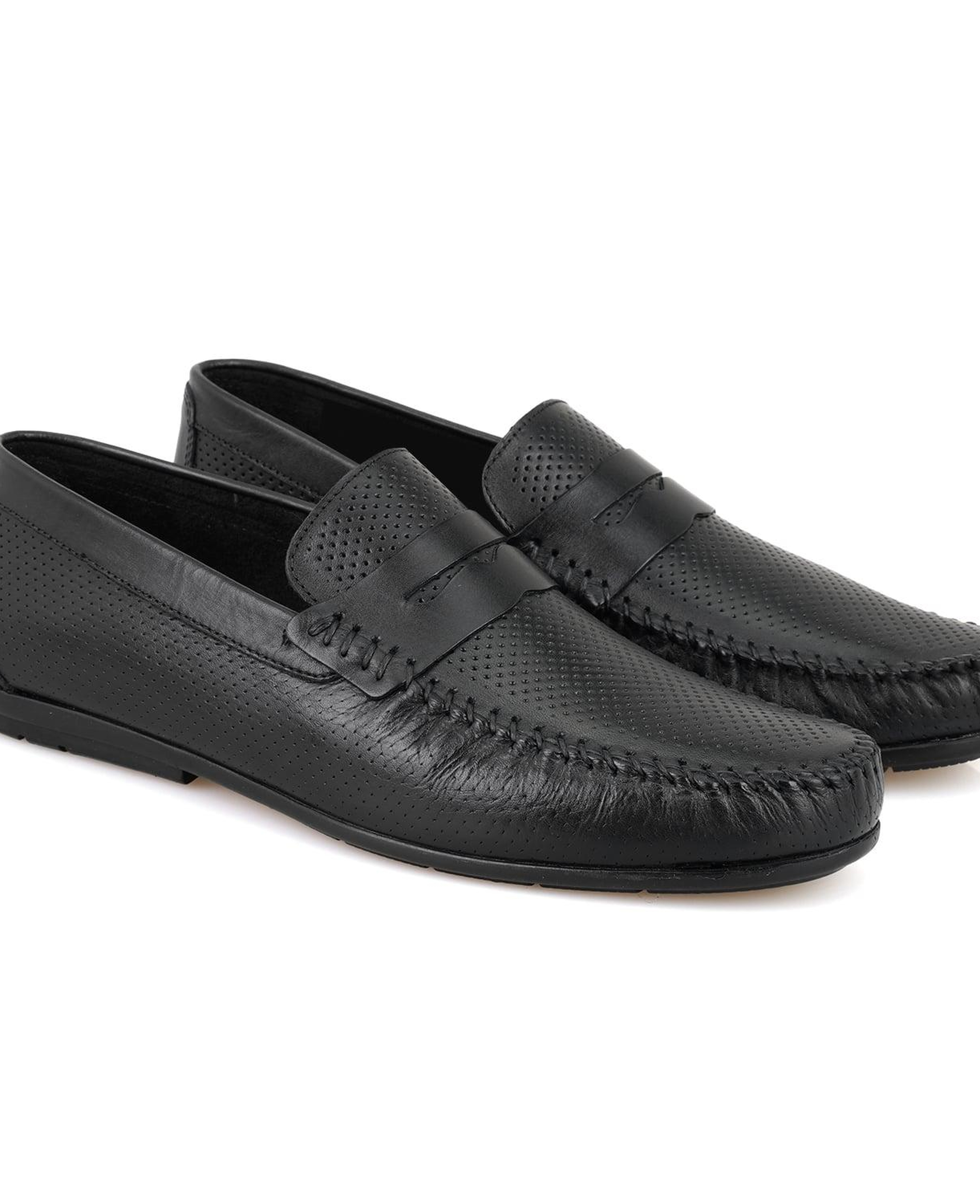 Daniel Siyah Erkek Deri Loafer