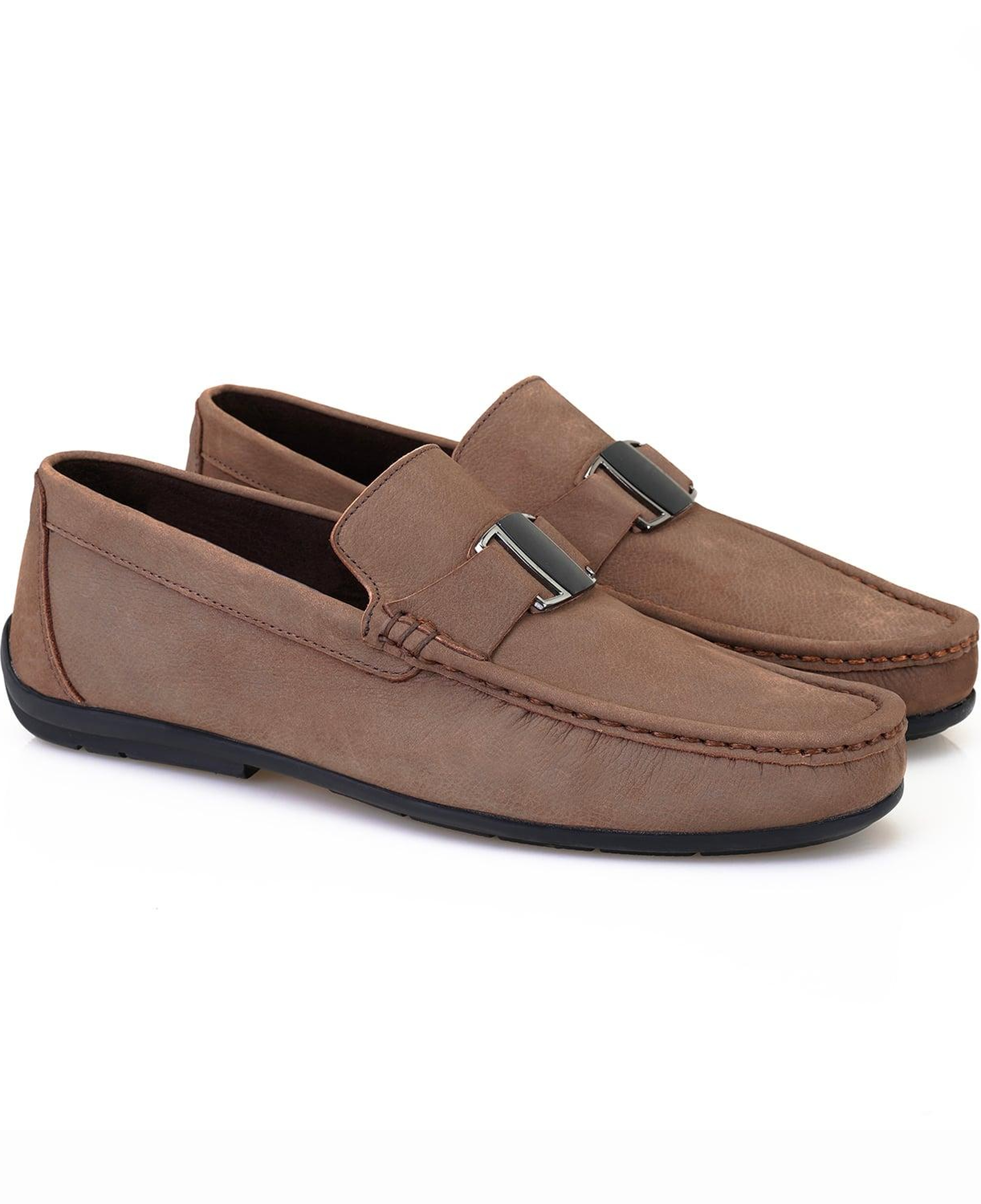 Craig Kahve Erkek Süet Deri Loafer