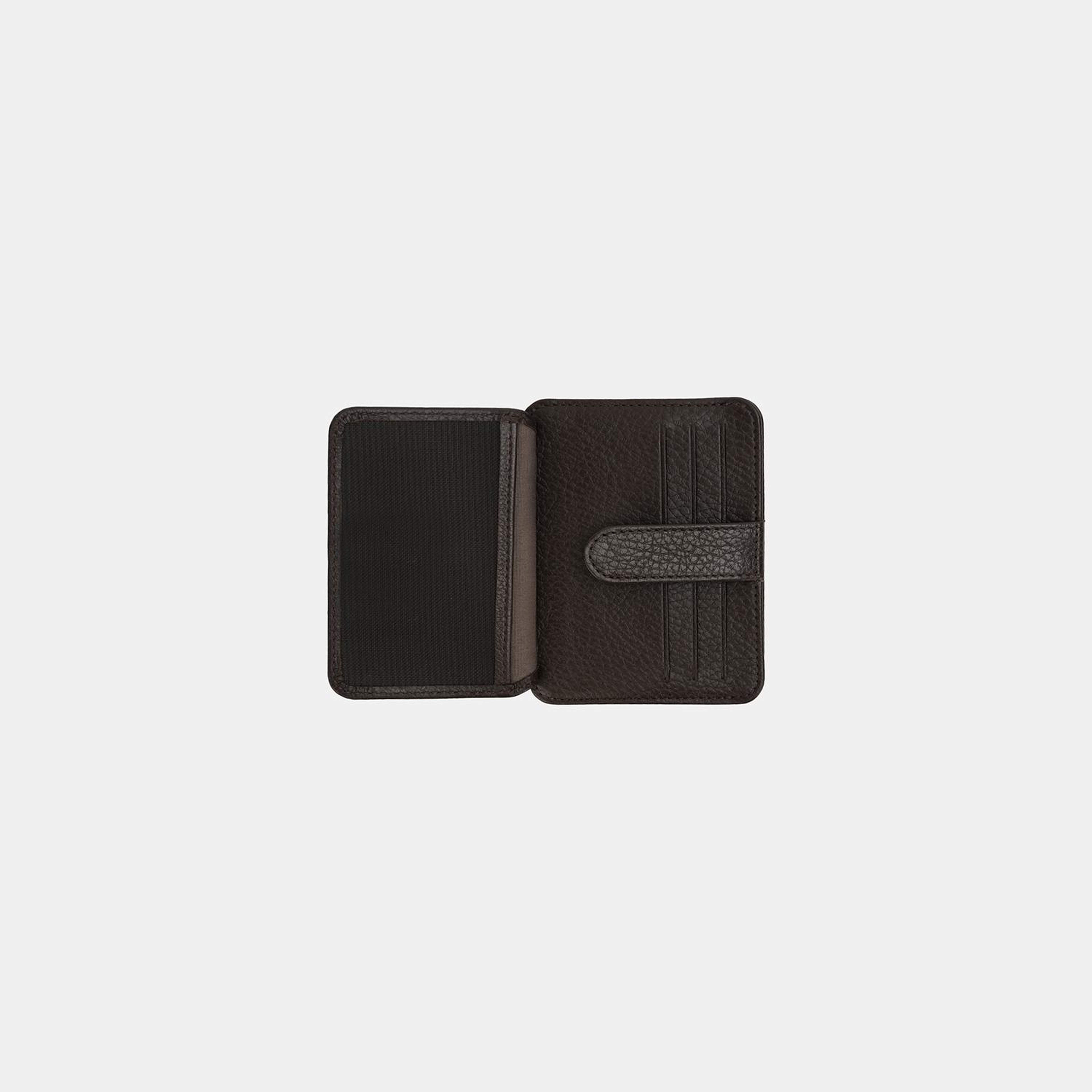 Kahve Unisex Deri Kartlık