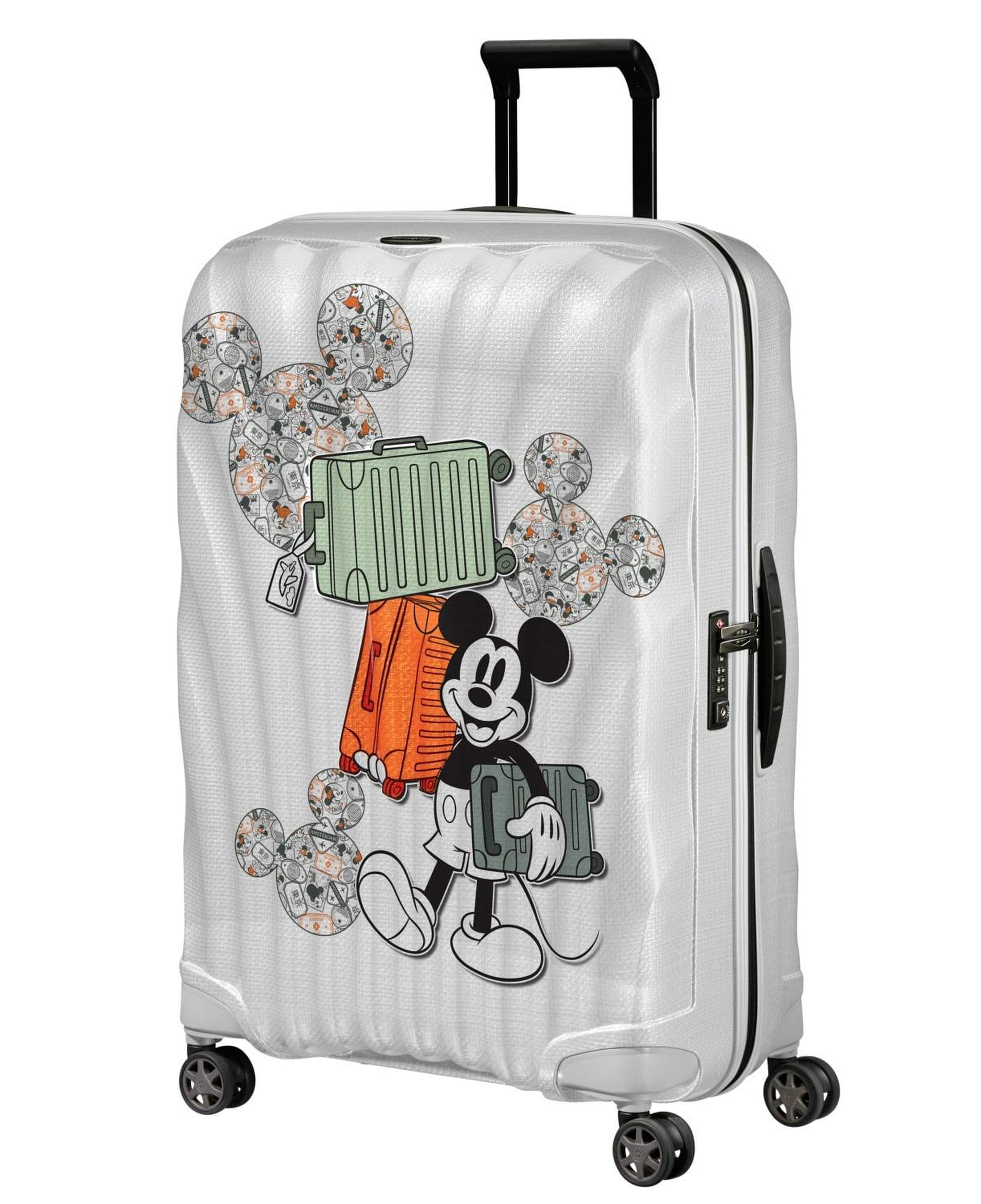 Samsonite C-Lite Disney Gri - Spinner 75/28 Büyük Boy Valiz