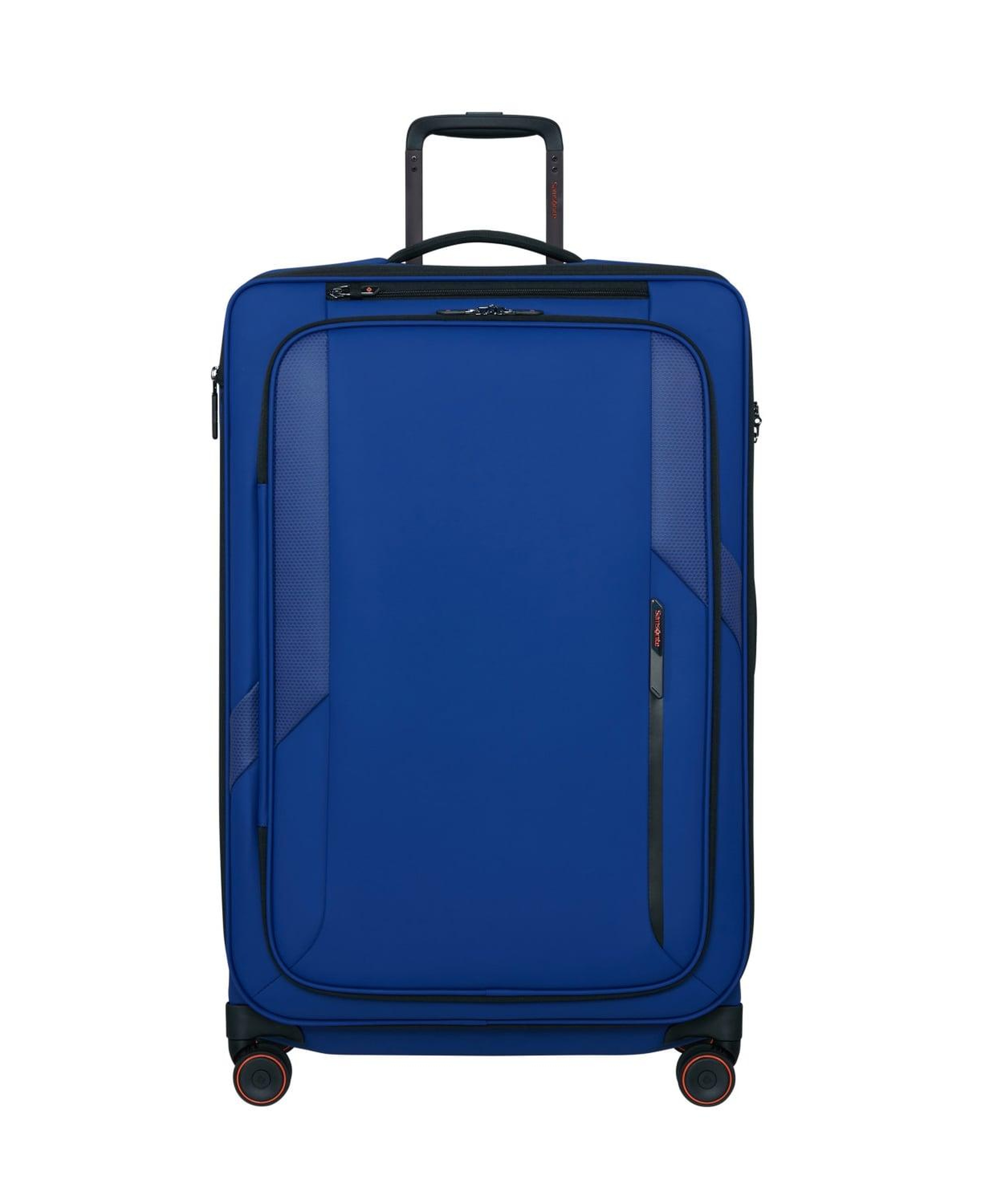 Samsonite Glazed - Spinner Mavi 78/29 Körüklü Büyük Boy Valiz