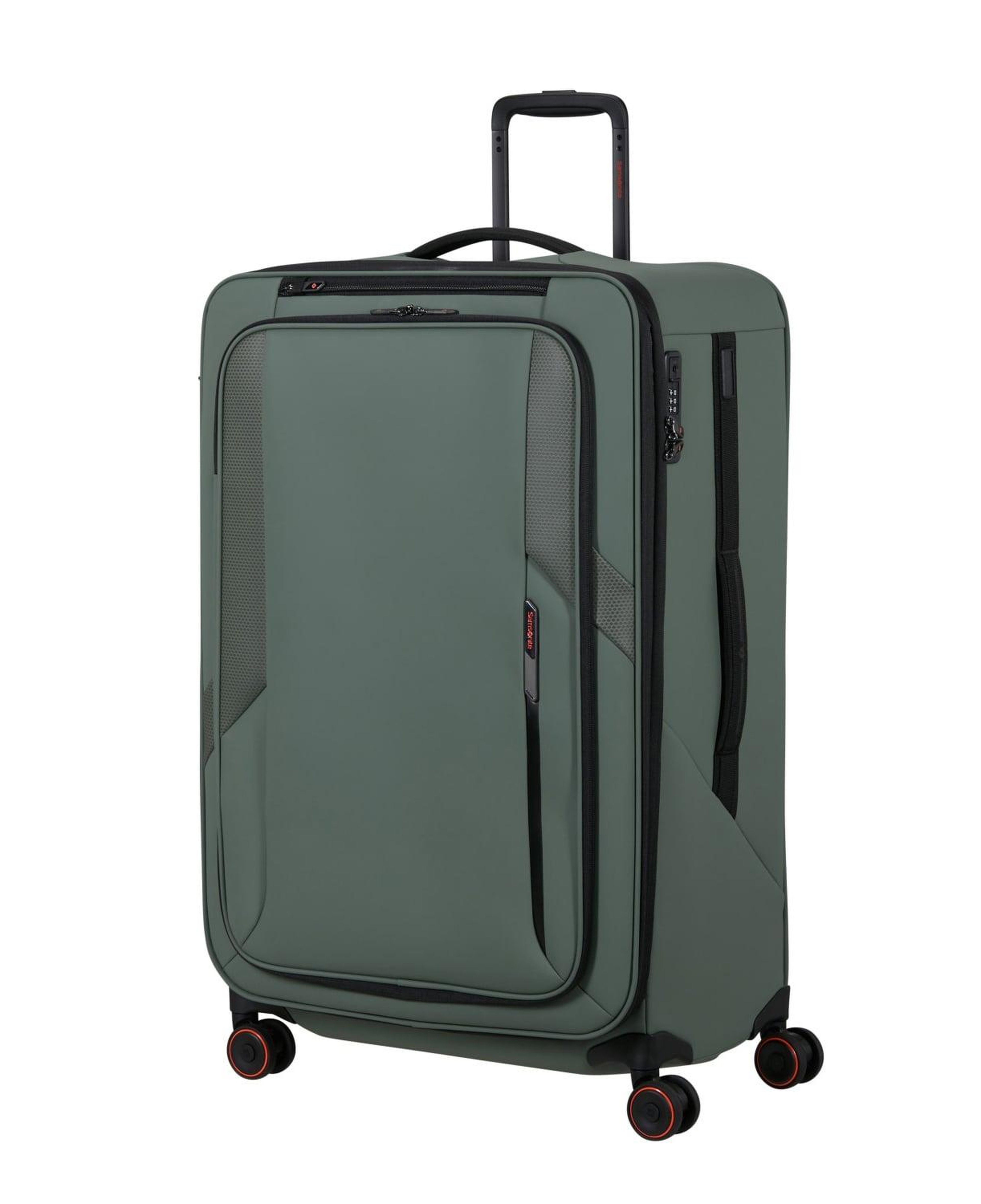 Samsonite Glazed - Spinner Yeşil 78/29 Körüklü Büyük Boy Valiz