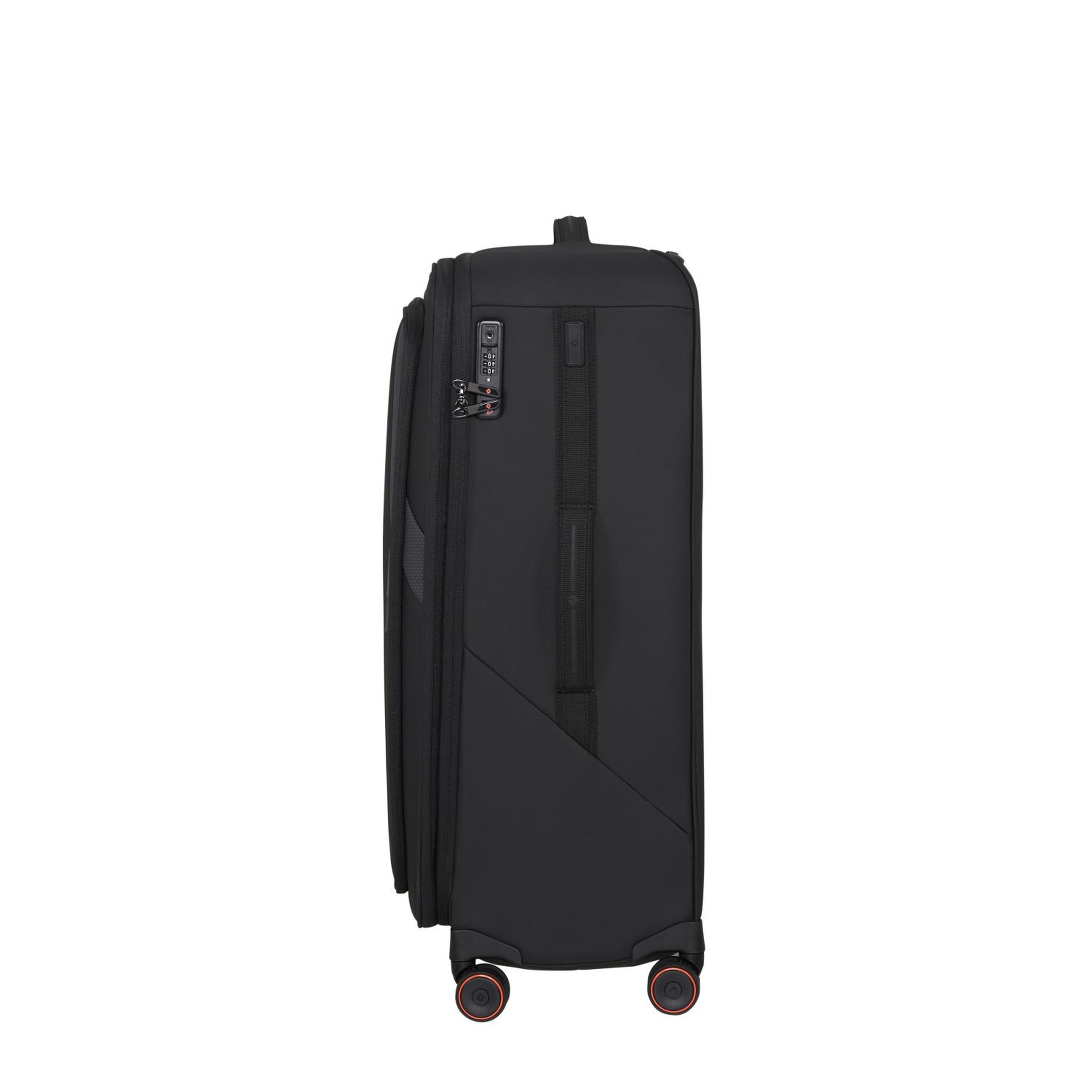Samsonite Glazed - Spinner Siyah 78/29 Körüklü Büyük Boy Valiz