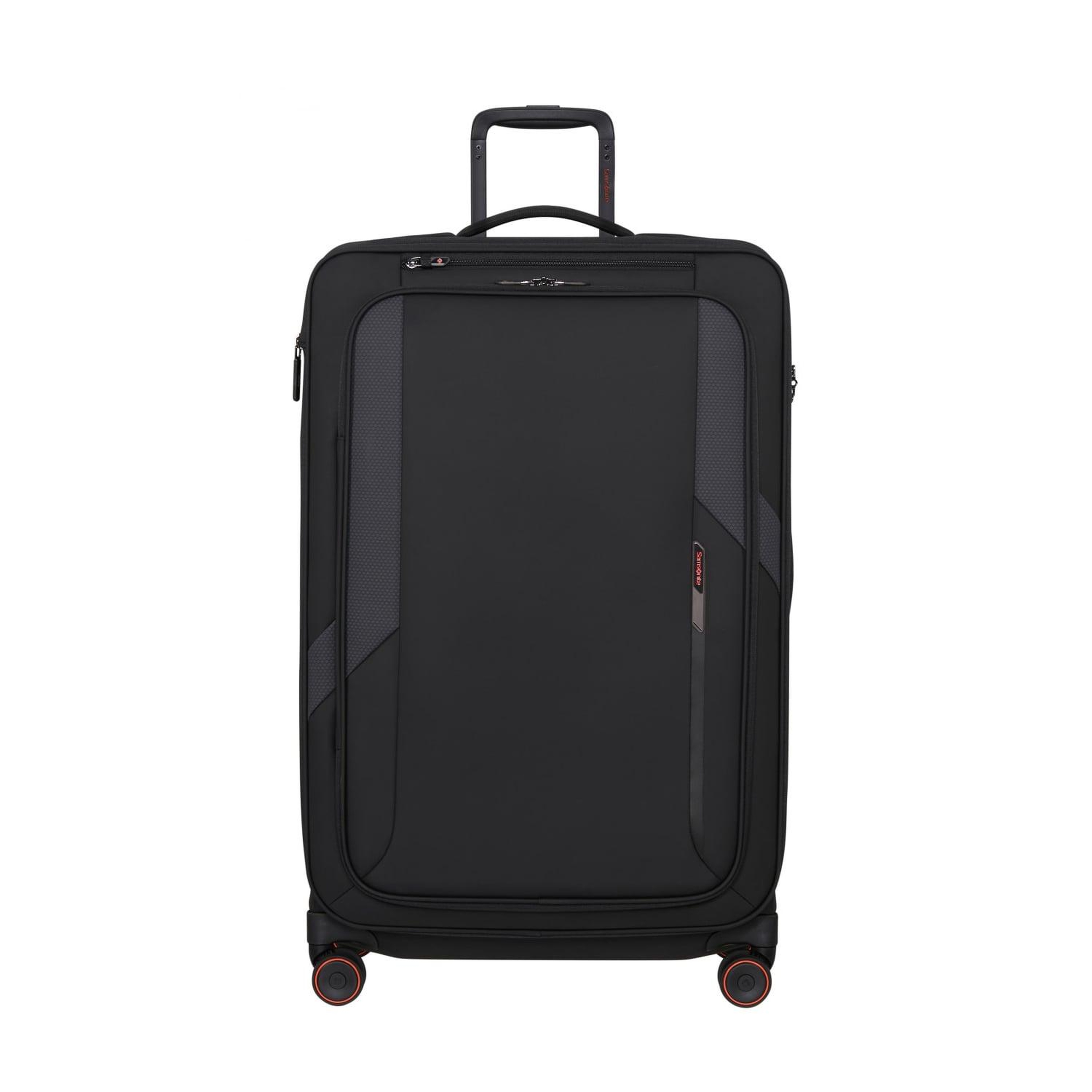 Samsonite Glazed - Spinner Siyah 78/29 Körüklü Büyük Boy Valiz