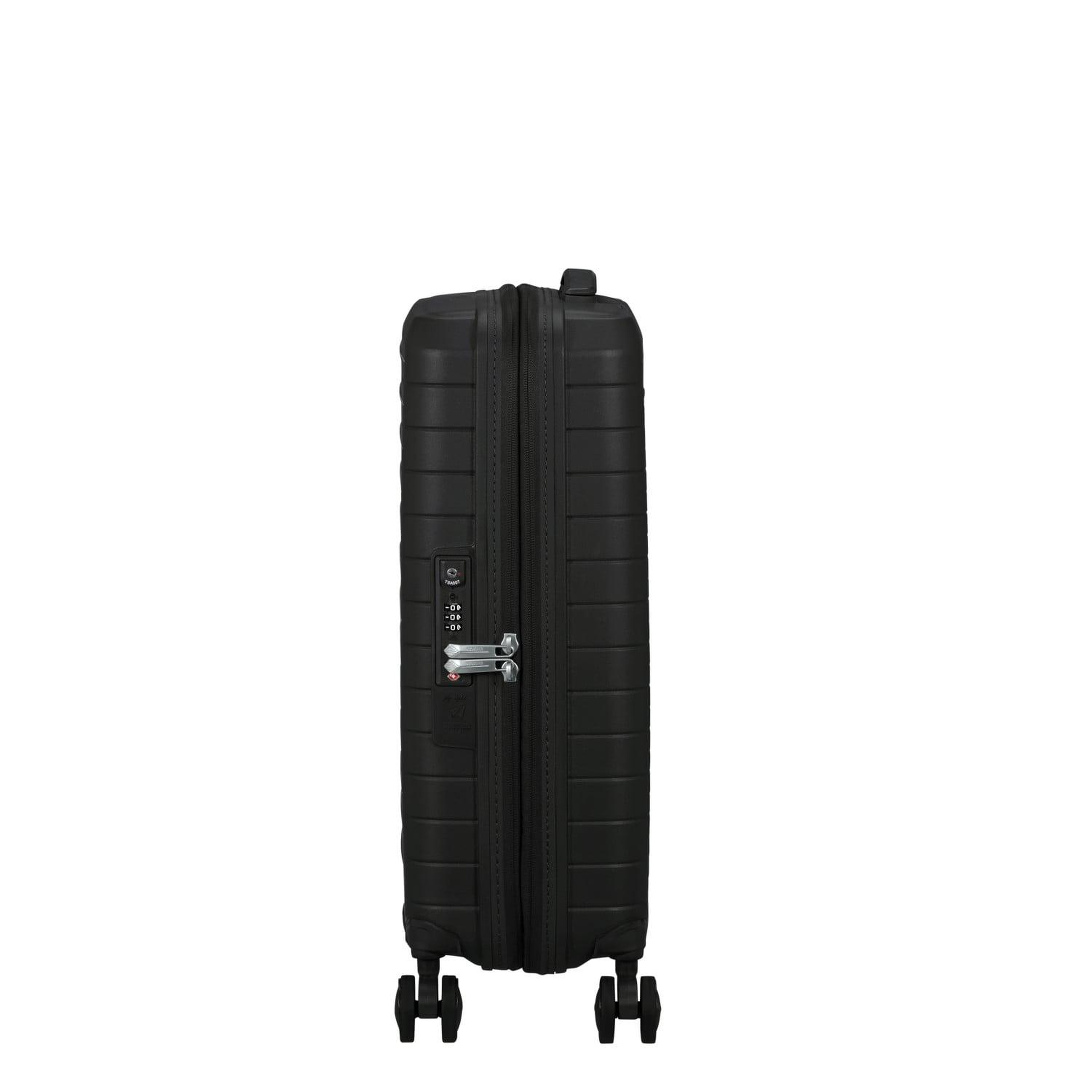 American Tourister Fastforward Siyah Körüklü 55/20 Kabin Boy Valiz