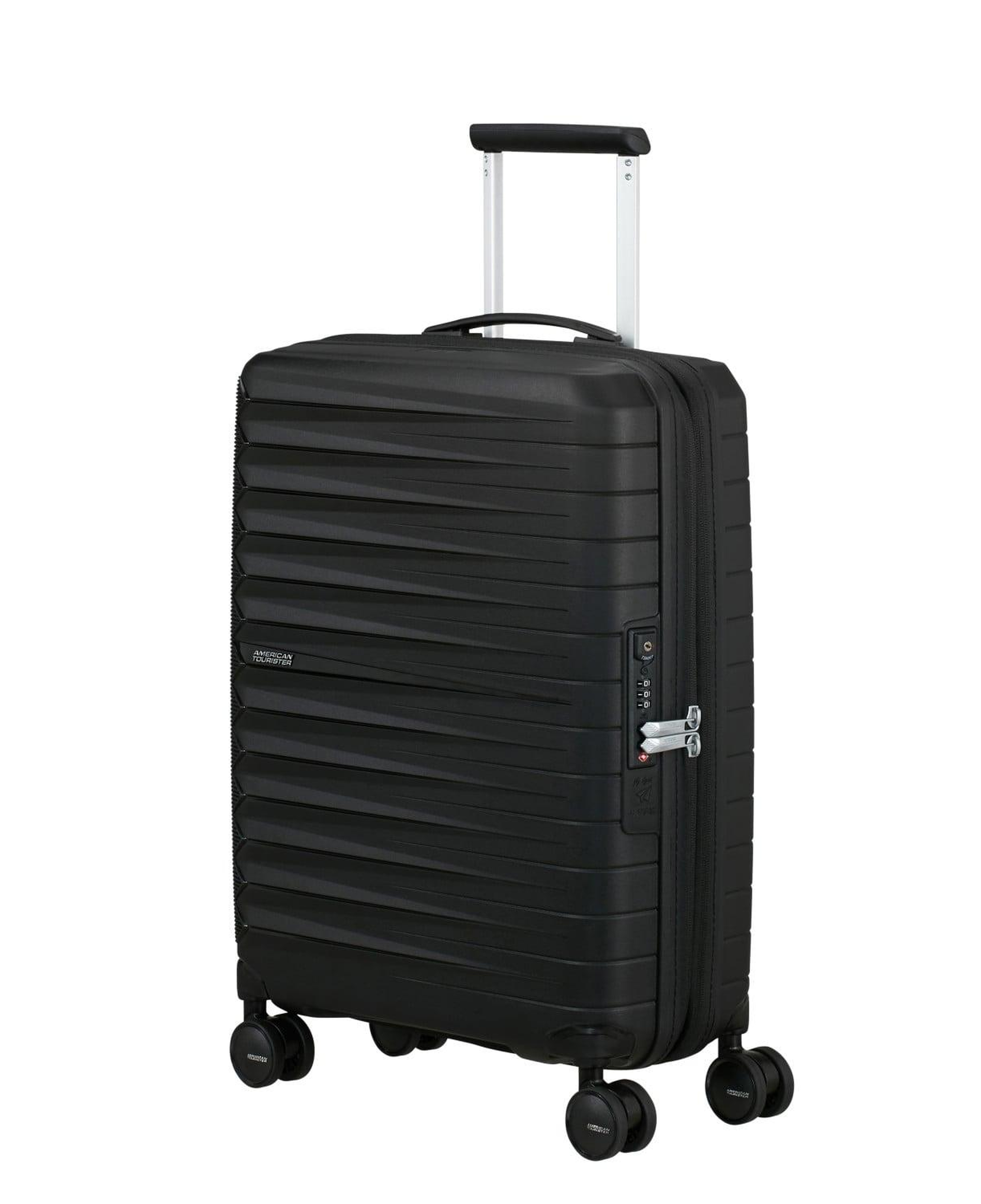 American Tourister Fastforward Siyah Körüklü 55/20 Kabin Boy Valiz