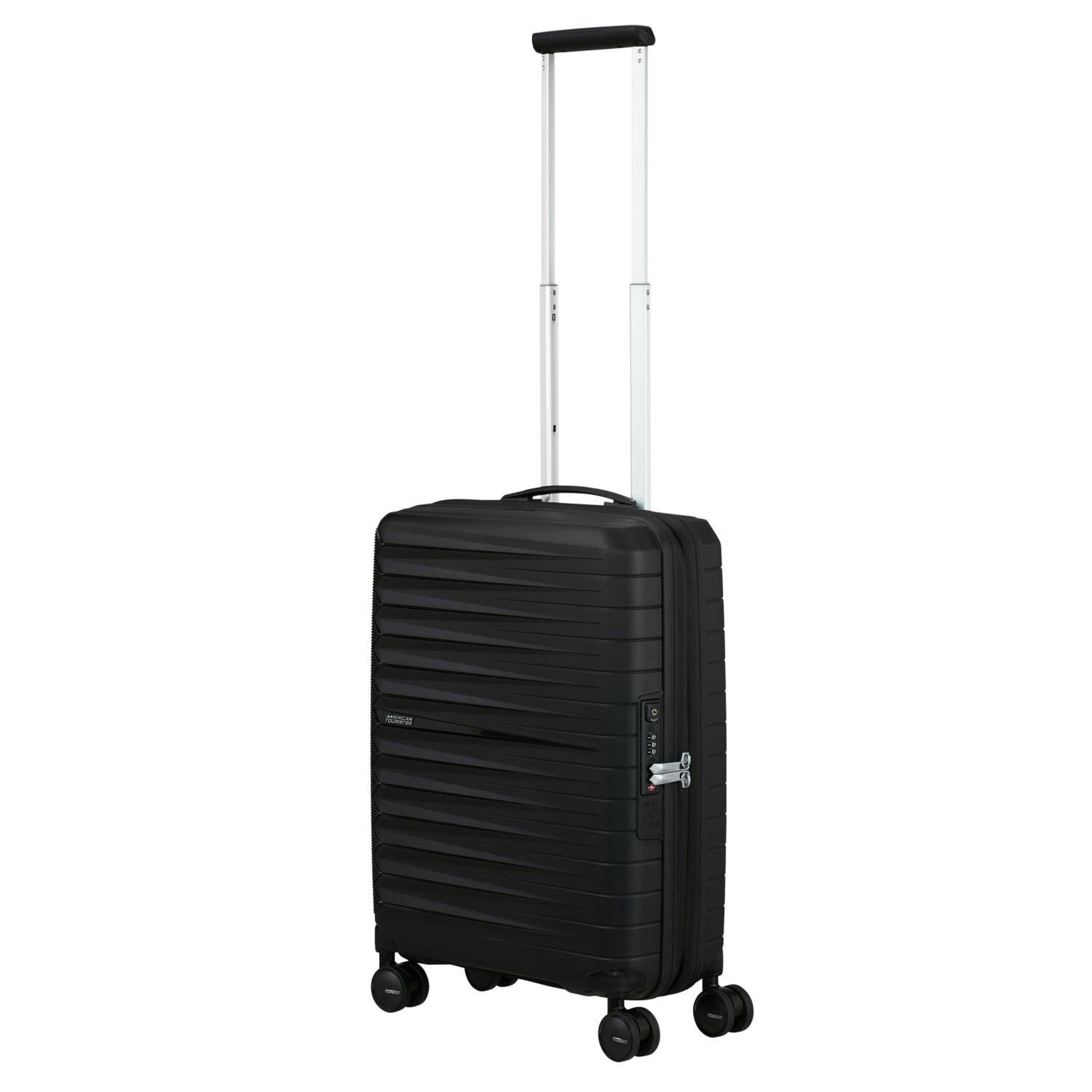 American Tourister Fastforward Siyah Körüklü 55/20 Kabin Boy Valiz