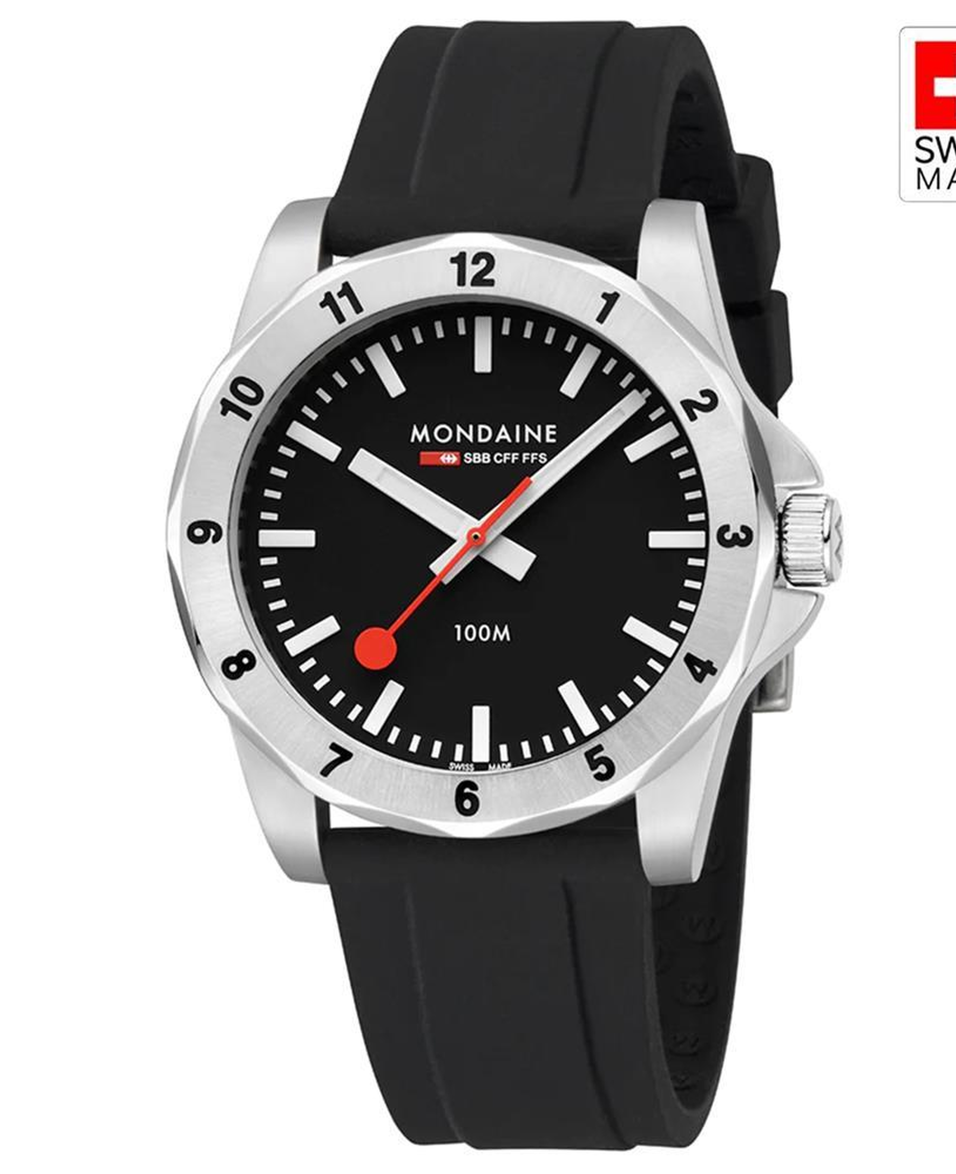 MONDAINE NUMERI MSN.42120.RB Erkek Kol Saati