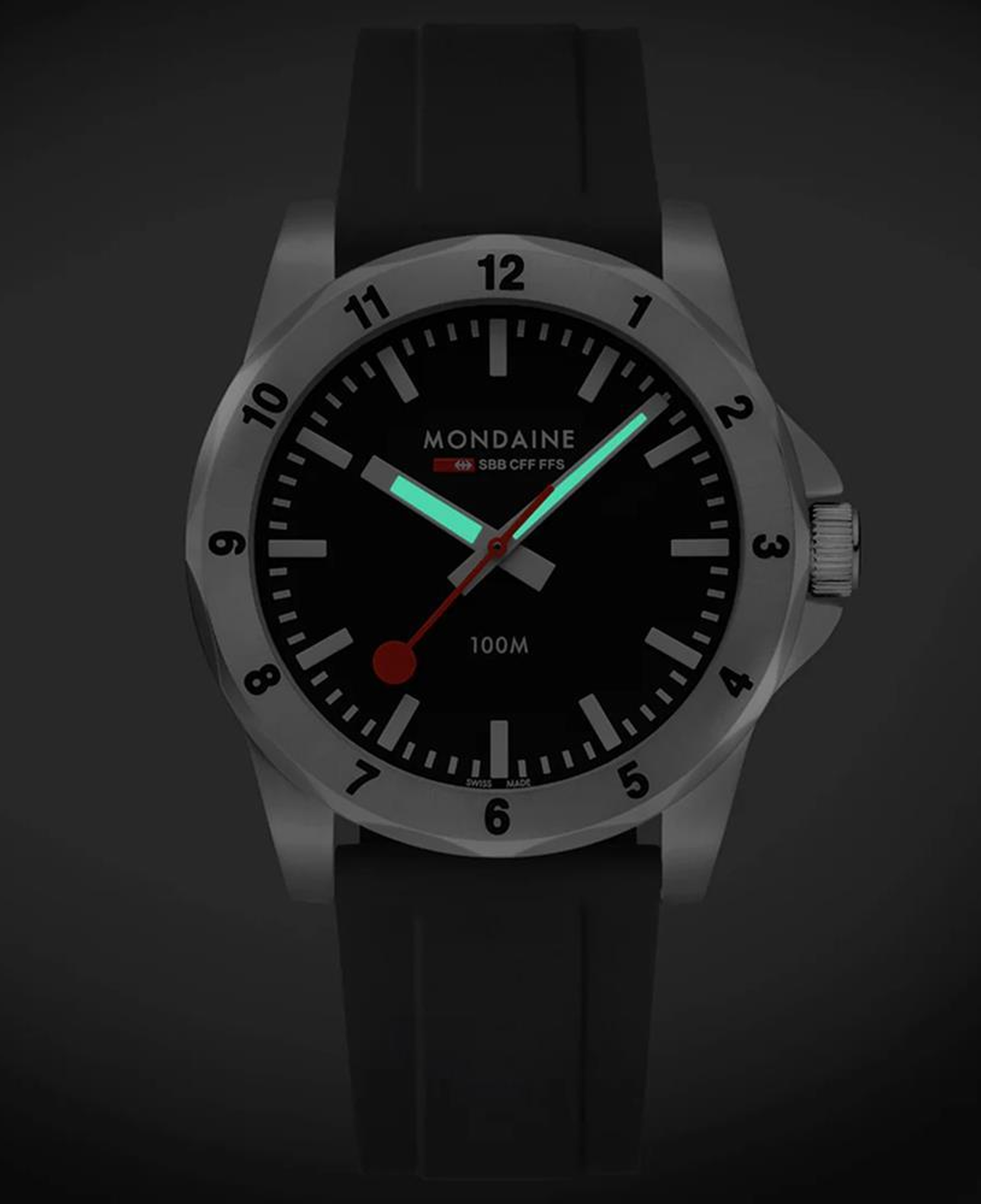 MONDAINE NUMERI MSN.42120.RB Erkek Kol Saati