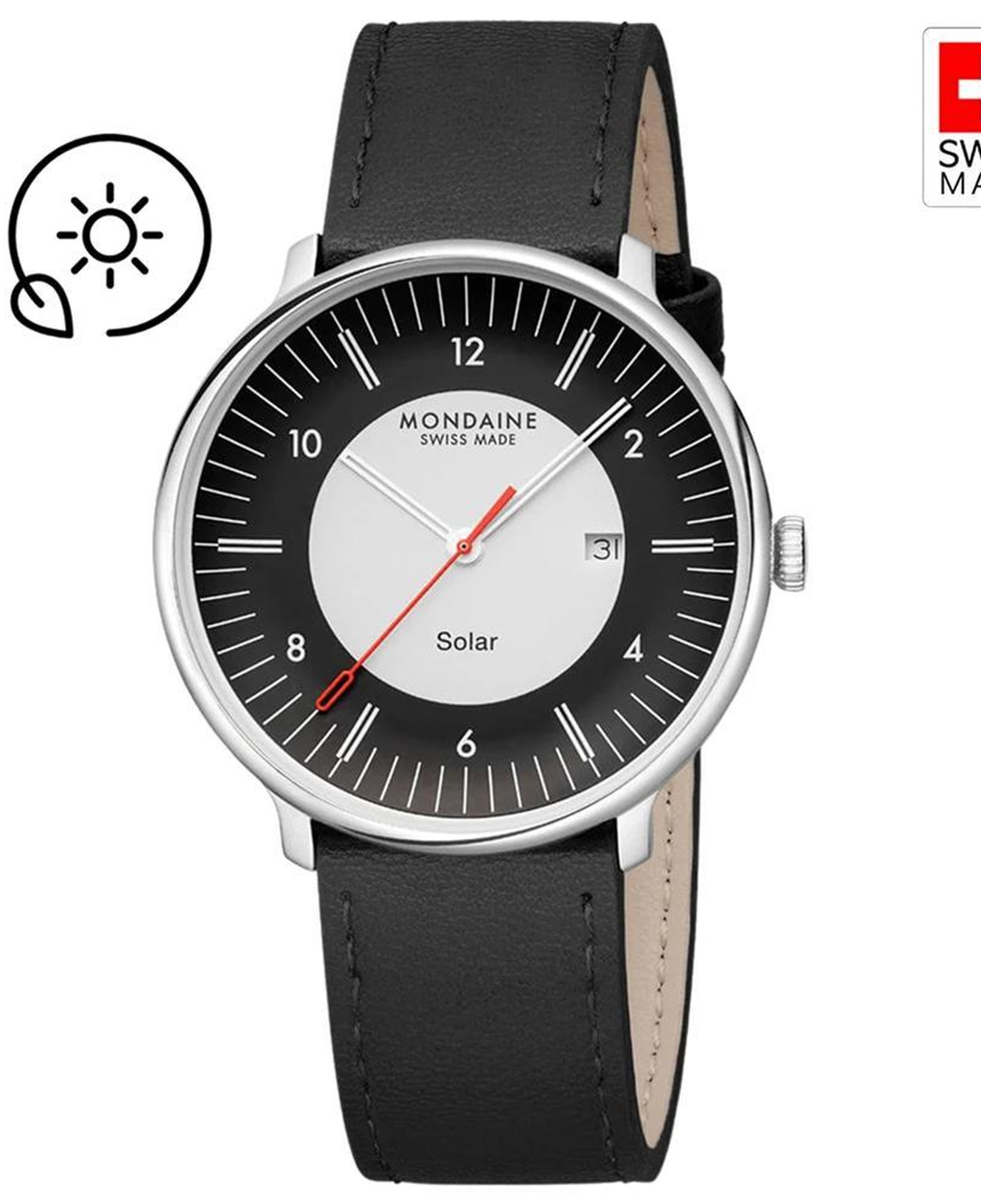 MONDAINE DOPPIO SOLAR MLE.41920.LBV Erkek Kol Saati