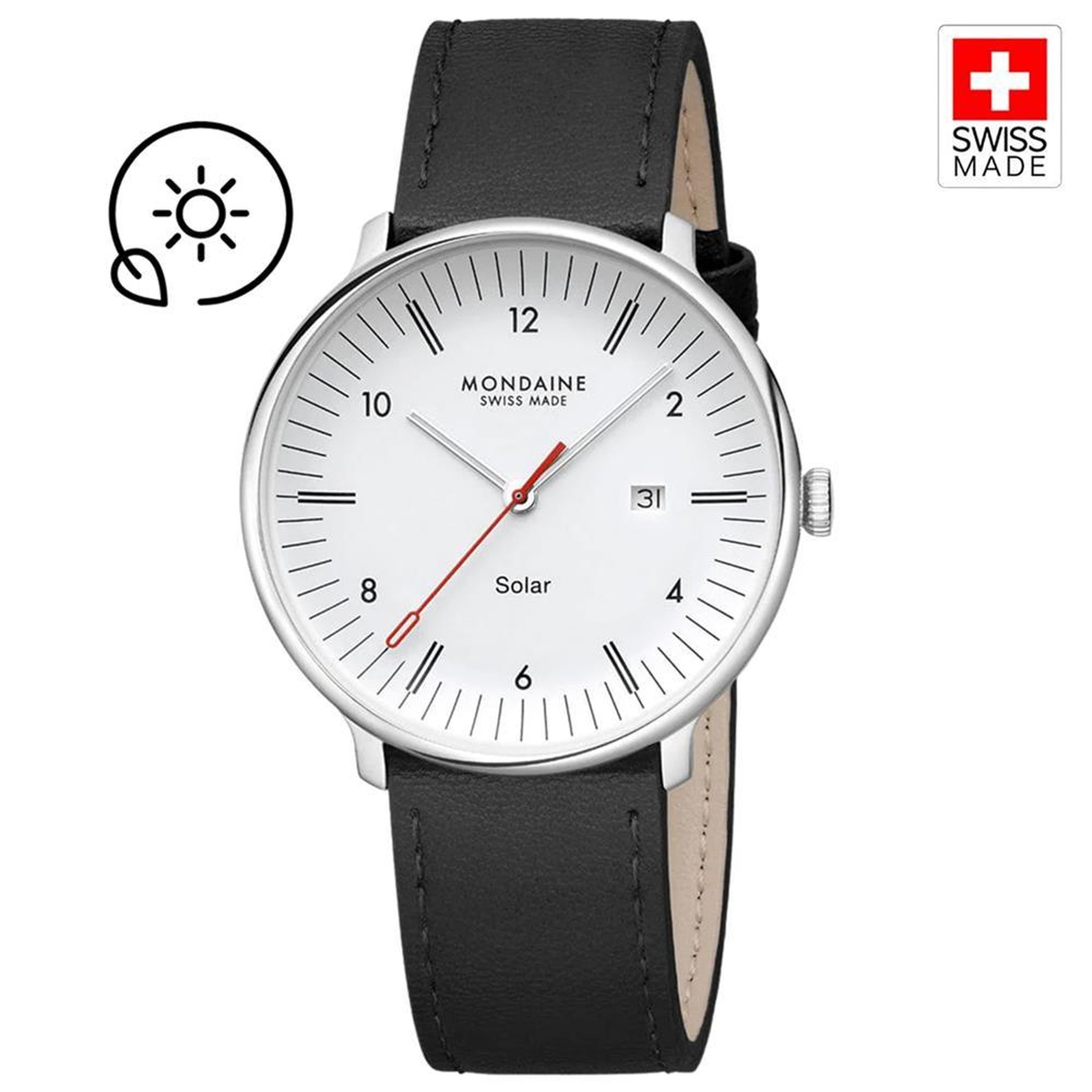 MONDAINE DOPPIO SOLAR  MLE.41910.LBV Erkek Kol Saati