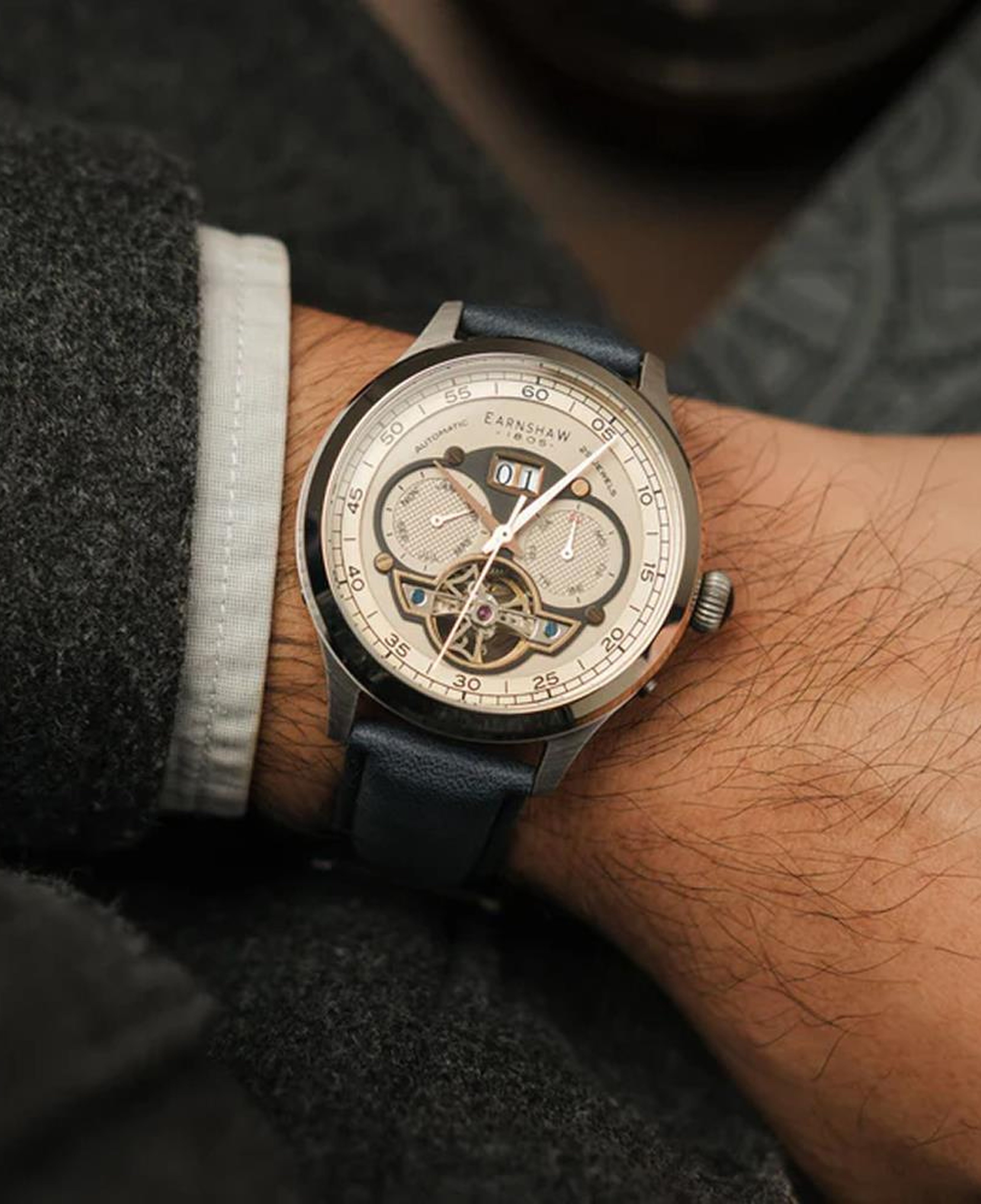 EARNSHAW ES-8187-04 Erkek Kol Saati