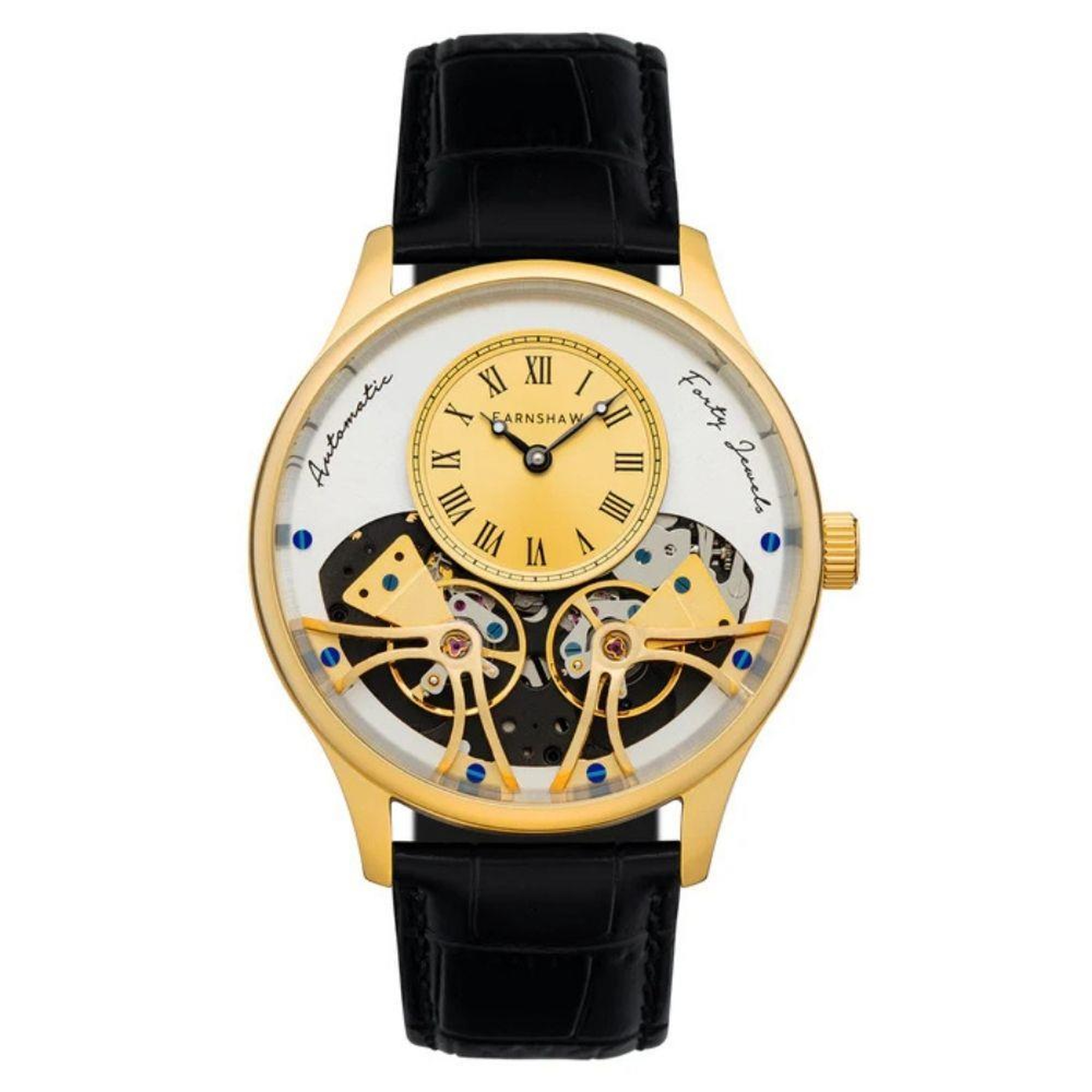 FARADAY DOUBLE BARREL ES-8179-07 Otomatik Erkek Kol Saati