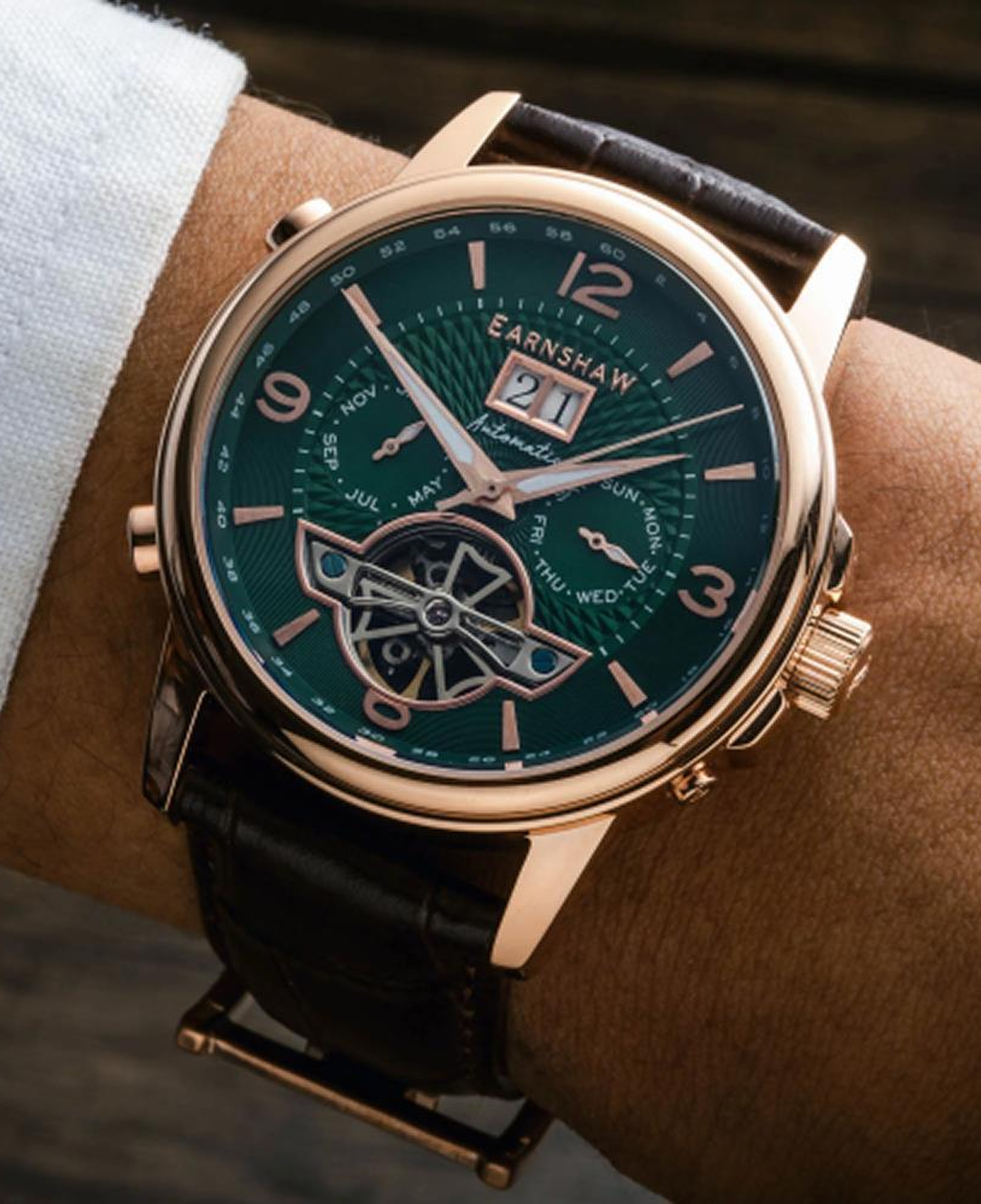 EARNSHAW ES-8177-0A Erkek Kol Saati