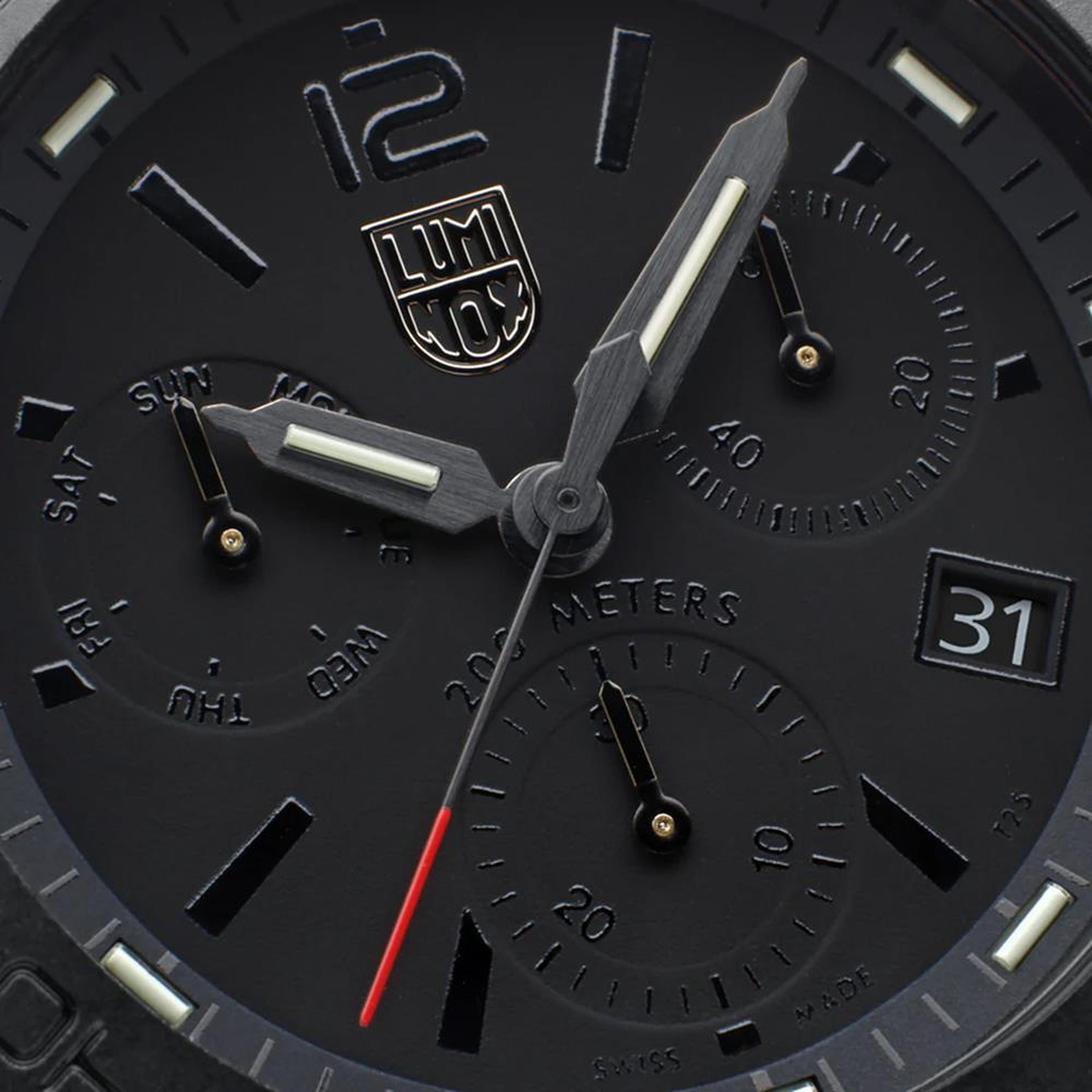 LUMINOX XS.3141.BO.1 PACIFIC DIVER CHRONOGRAPH (İsviçre Üretimi Ronda Z60 Mekanizmalı) Erkek Kol Saati
