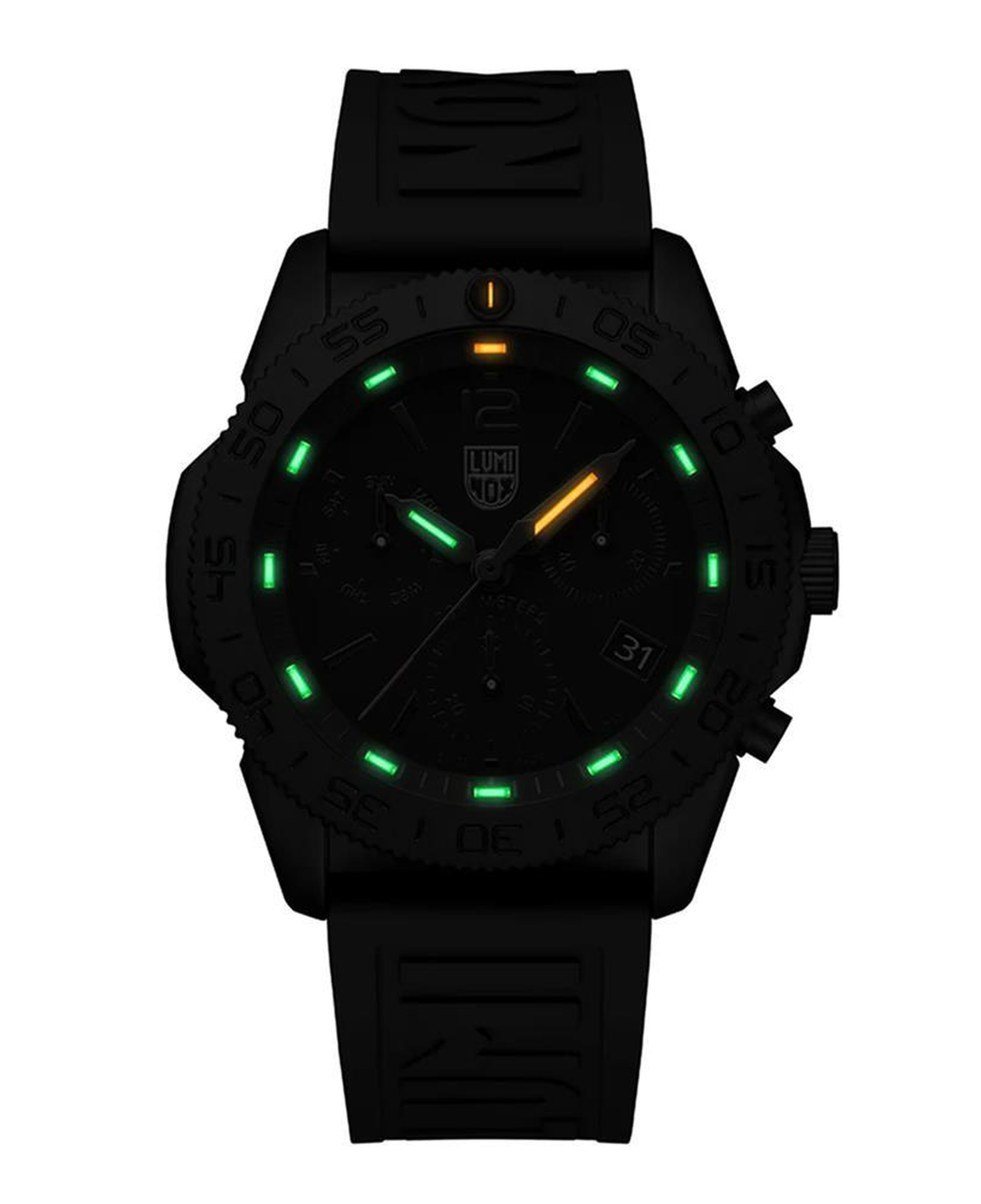 LUMINOX XS.3141.BO.1 PACIFIC DIVER CHRONOGRAPH (İsviçre Üretimi Ronda Z60 Mekanizmalı) Erkek Kol Saati