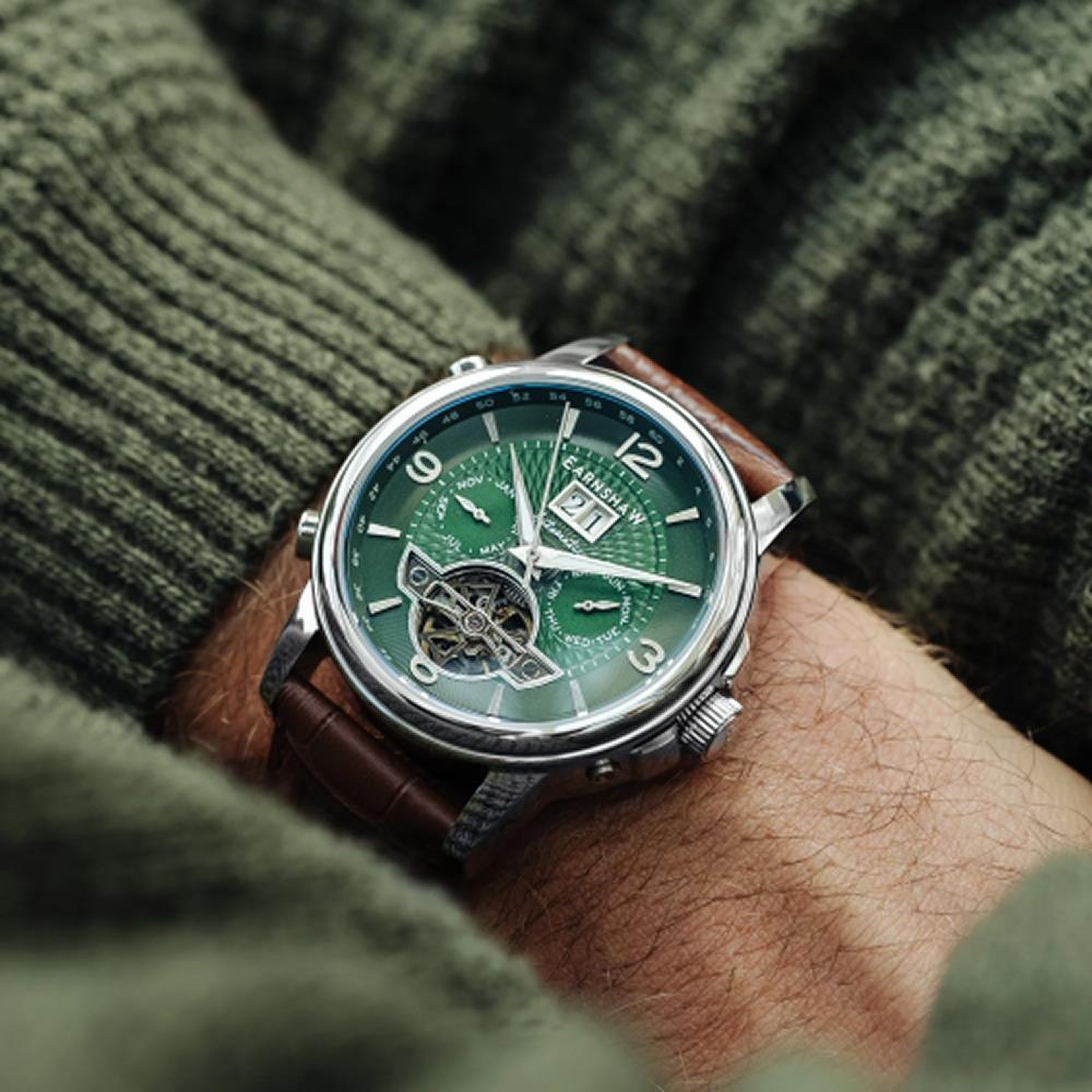 EARNSHAW ES-8177-02 Erkek Kol Saati