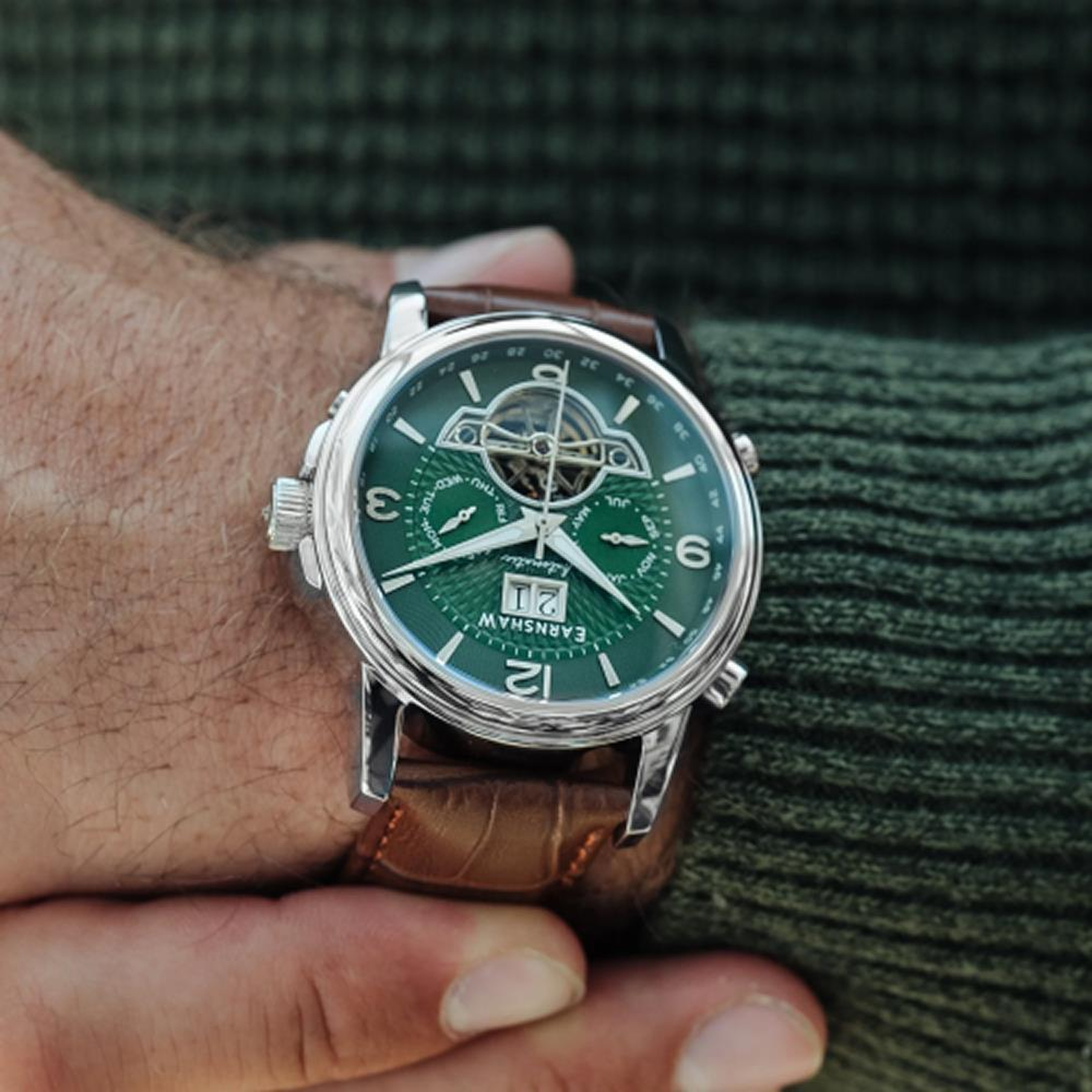 EARNSHAW ES-8177-02 Erkek Kol Saati
