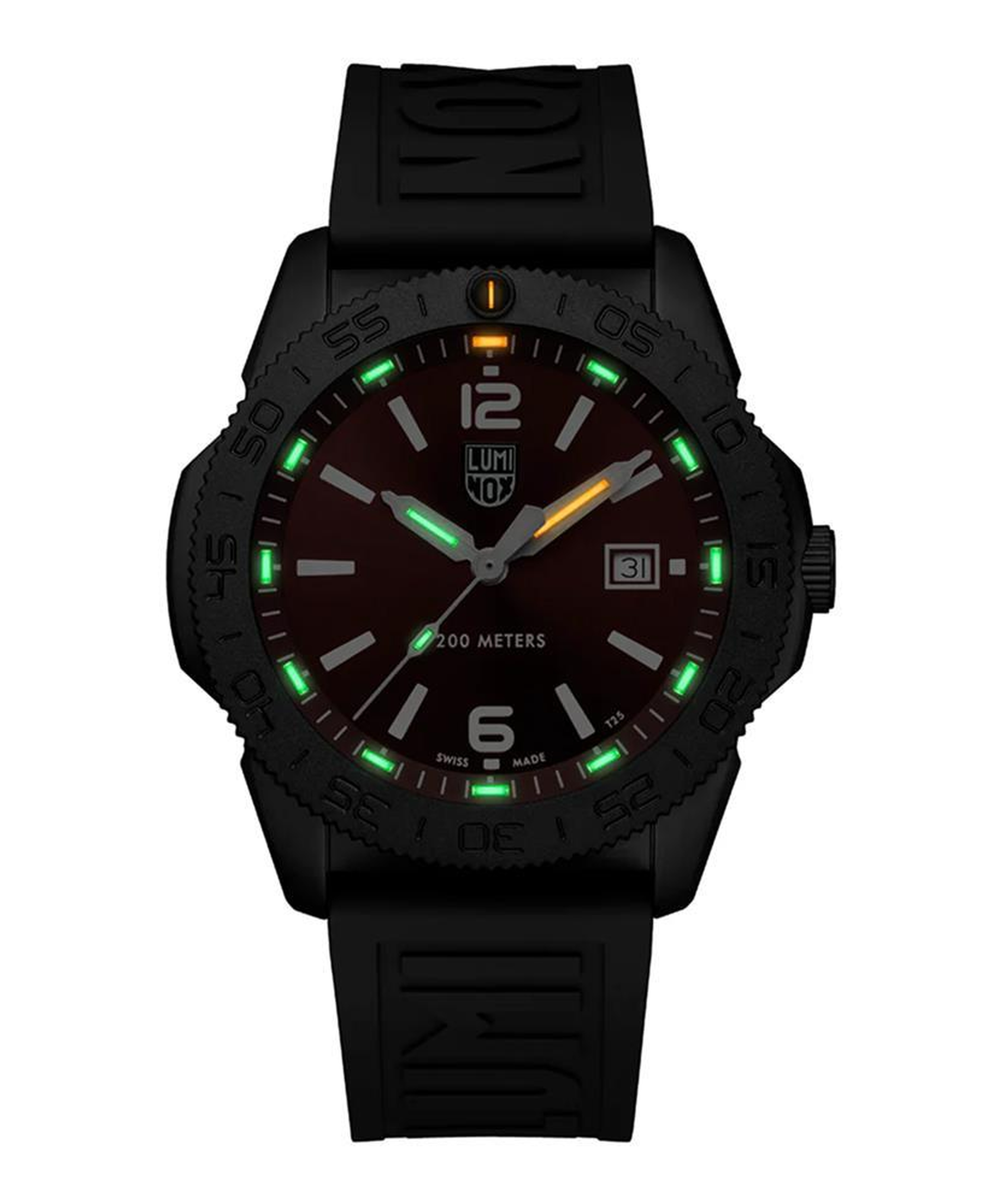 LUMINOX XS.3135.B PACIFIC DIVER (İsviçre Üretimi Ronda 515 Mekanizmalı) Erkek Kol Saati