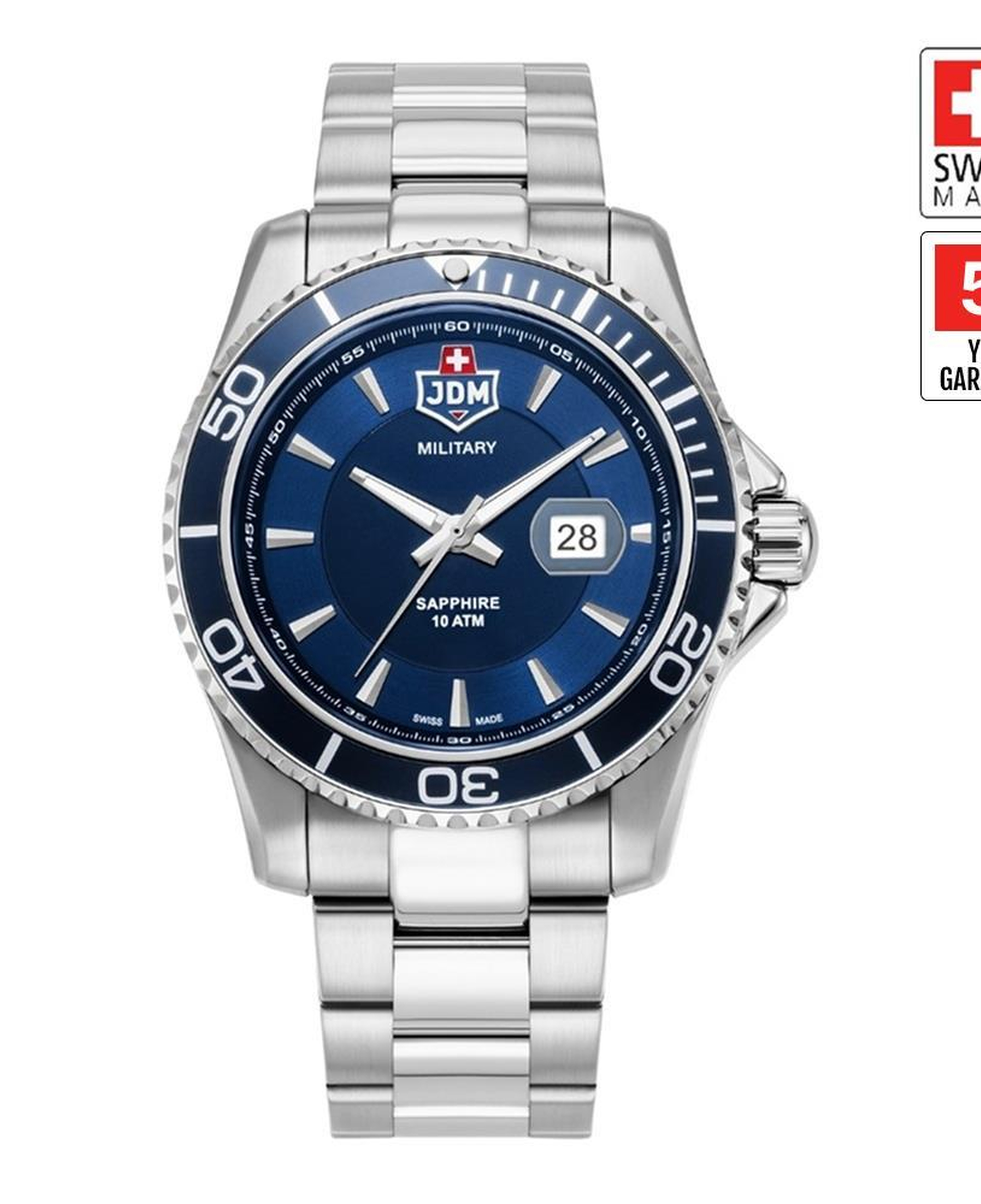 JDM MILITARY SAPPHIRE JDM-WG022-01 Erkek Kol Saati