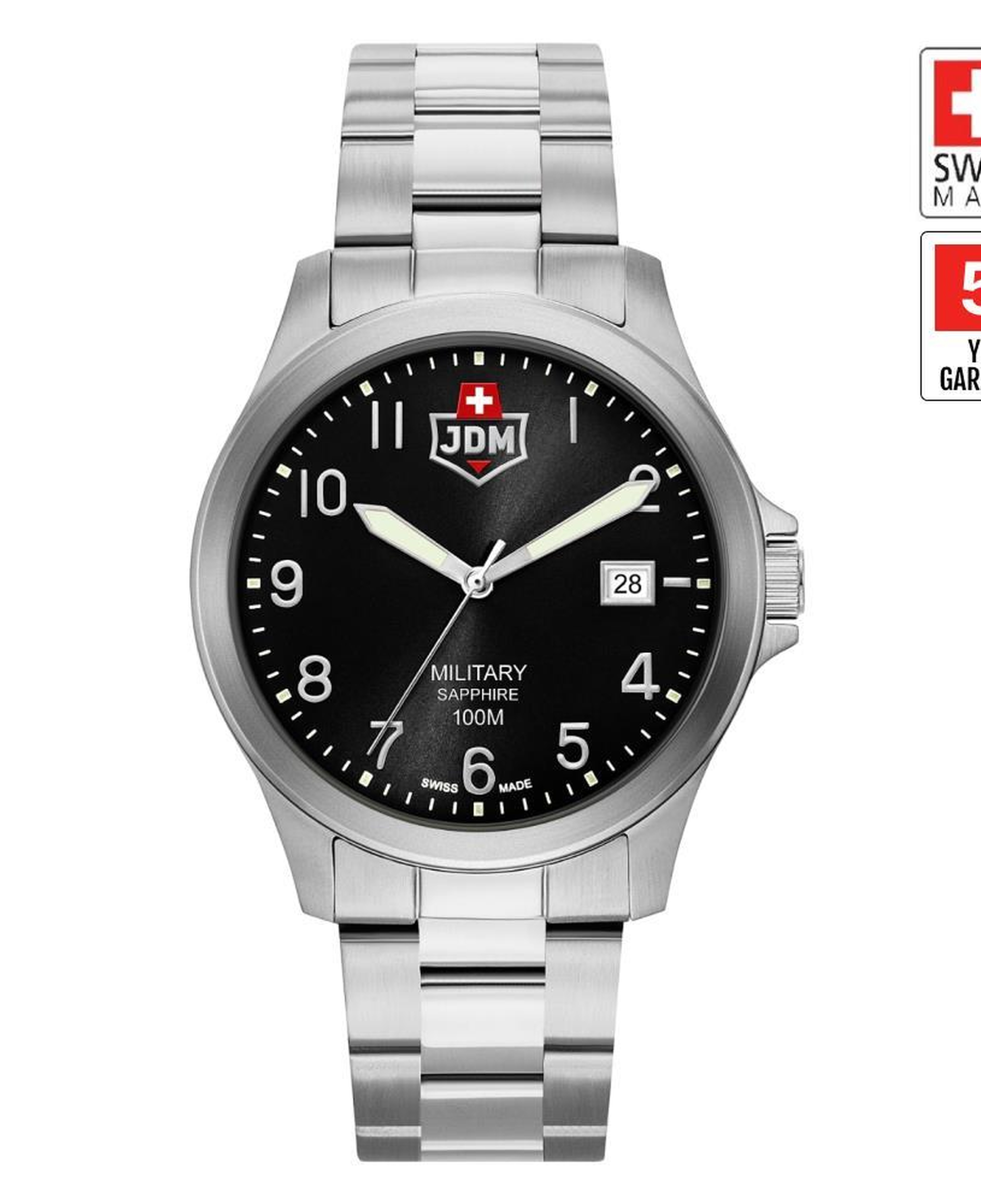 JDM MILITARY SAPPHIRE JDM-WG001-09 Erkek Kol Saati