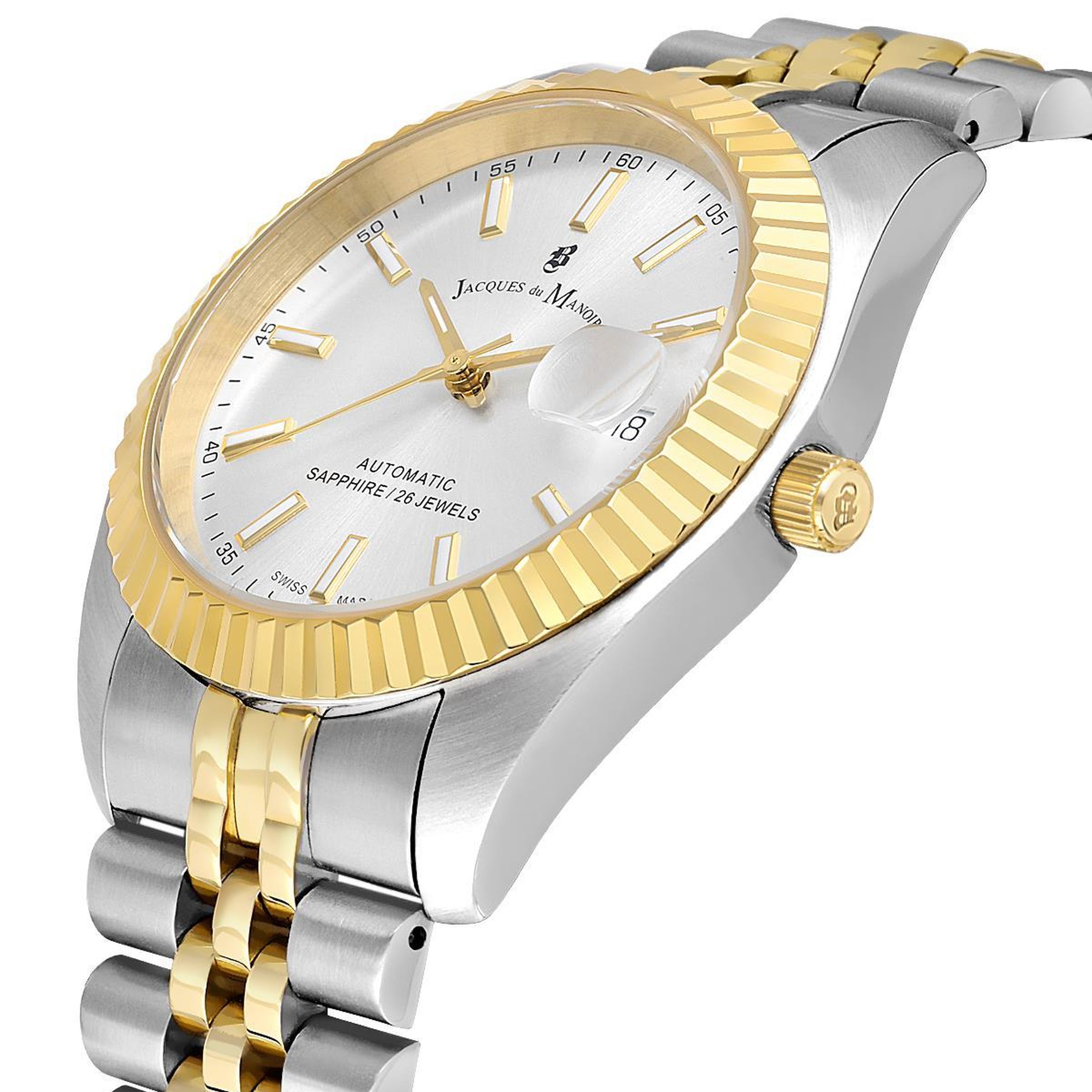 INSPIRATION JWG04209 (Sellita SW200-1, 26 Jewels Otomatik Mekanizmalı, Swiss Made) Erkek Kol Saati