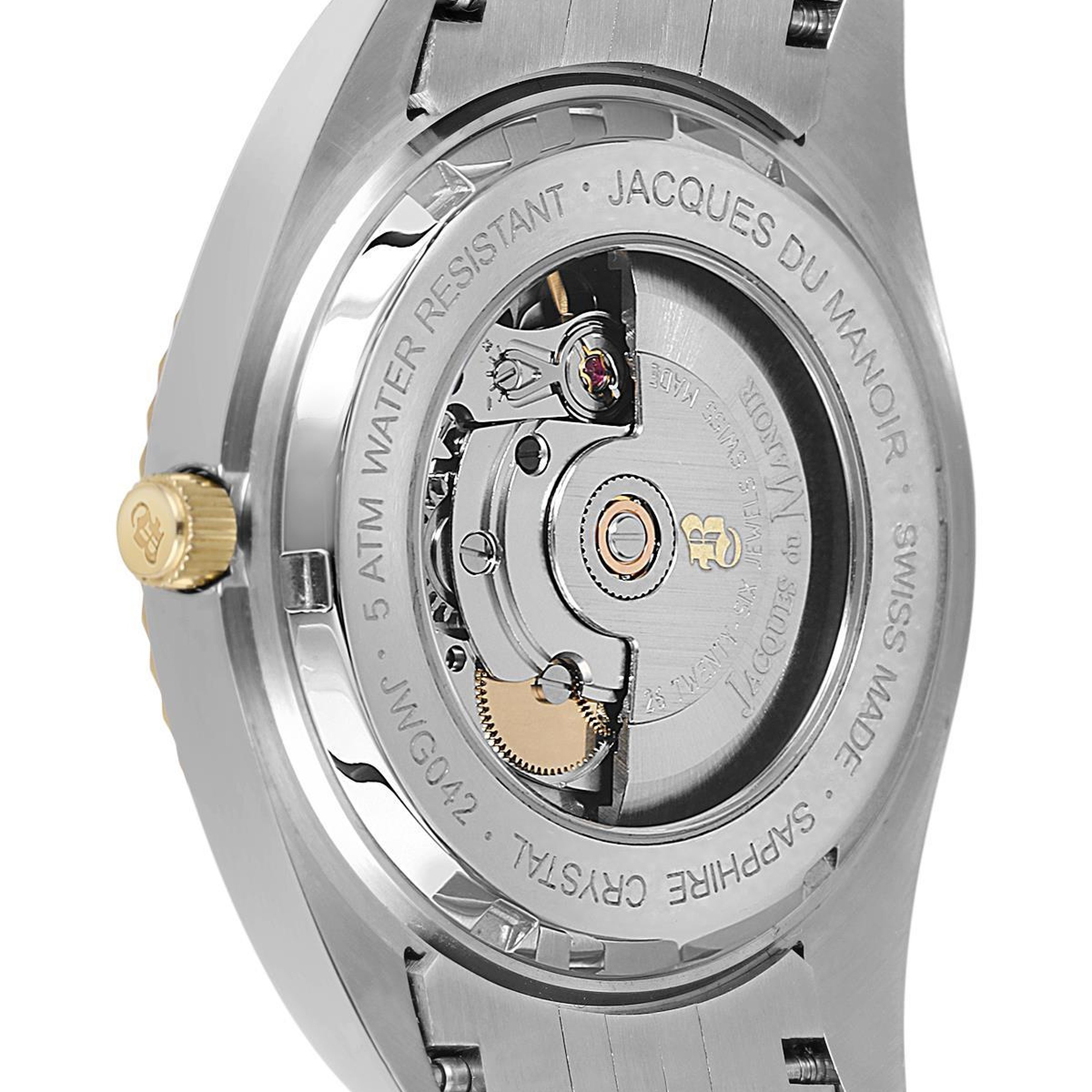 INSPIRATION JWG04209 (Sellita SW200-1, 26 Jewels Otomatik Mekanizmalı, Swiss Made) Erkek Kol Saati